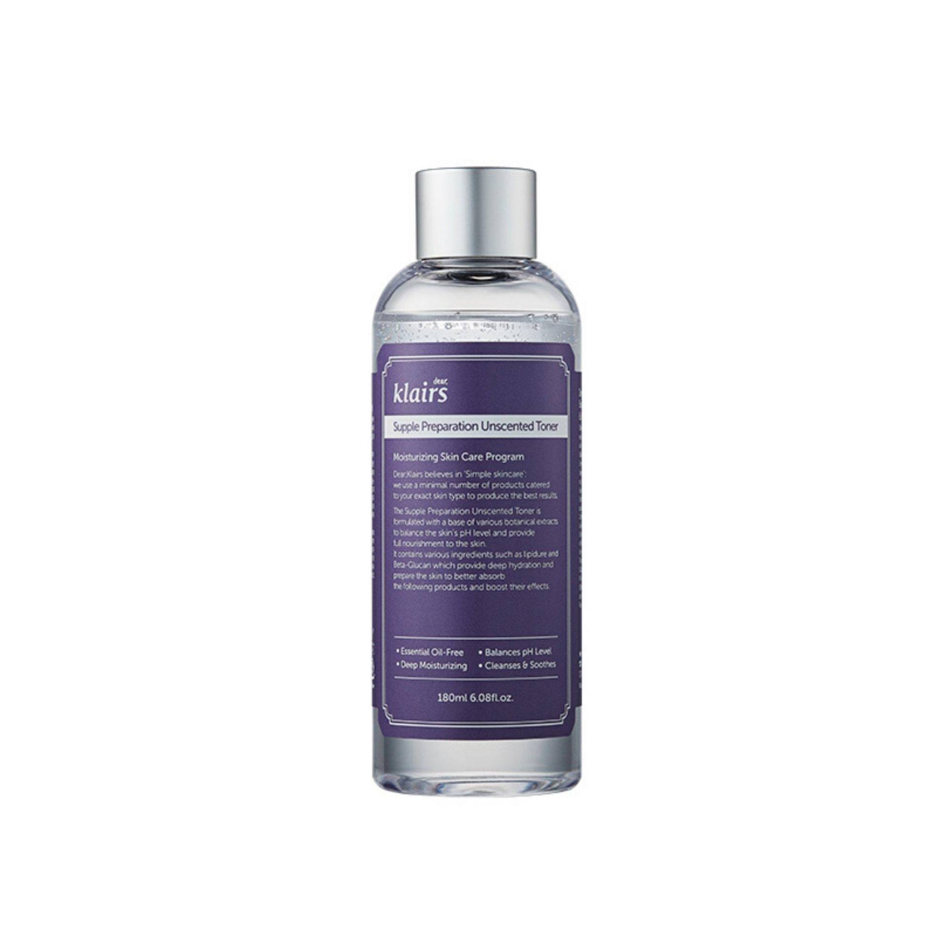 Supple Prep. Unscented Toner Damen  180ml