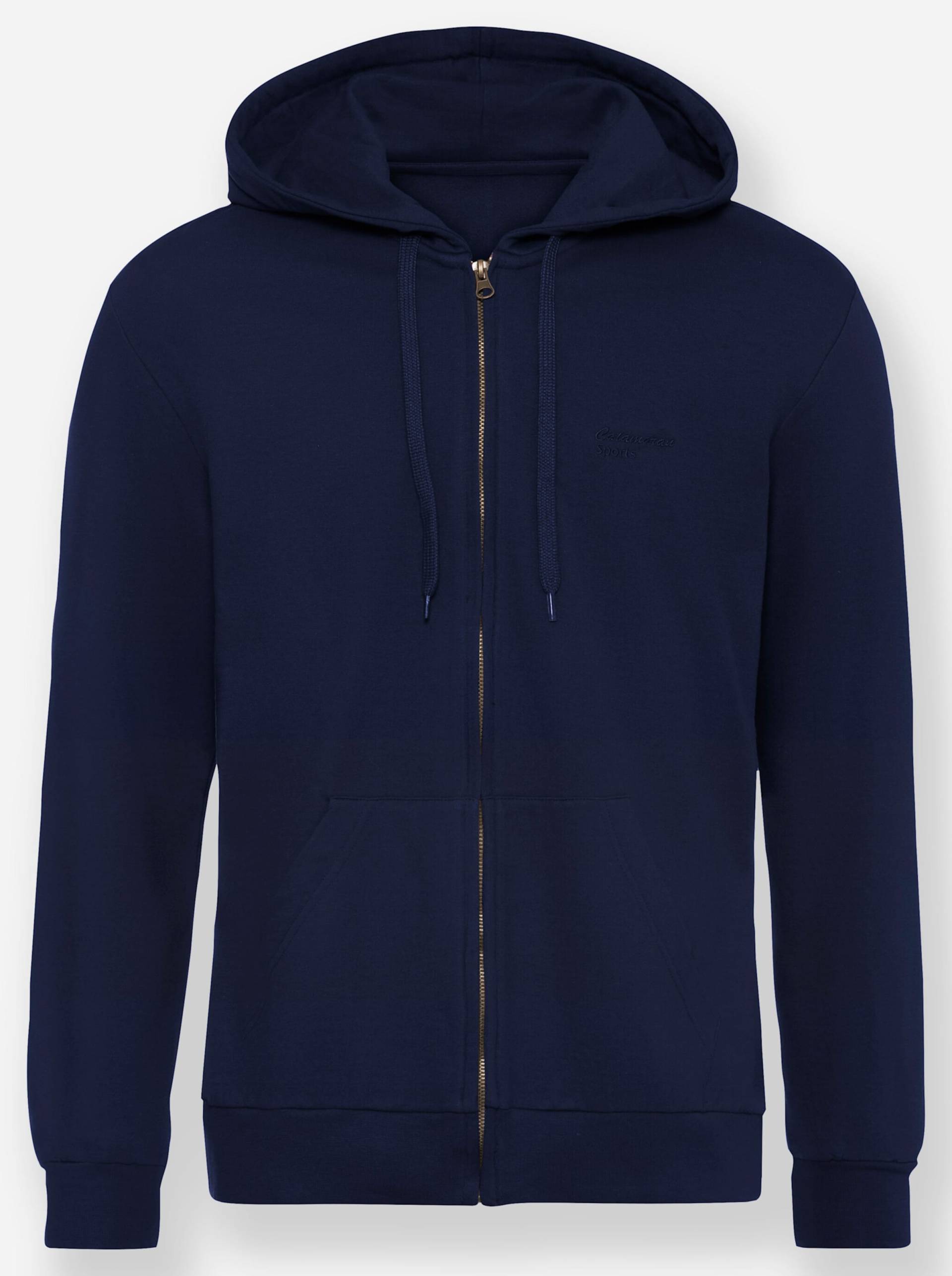 Sweatjacke in marine von Catamaran