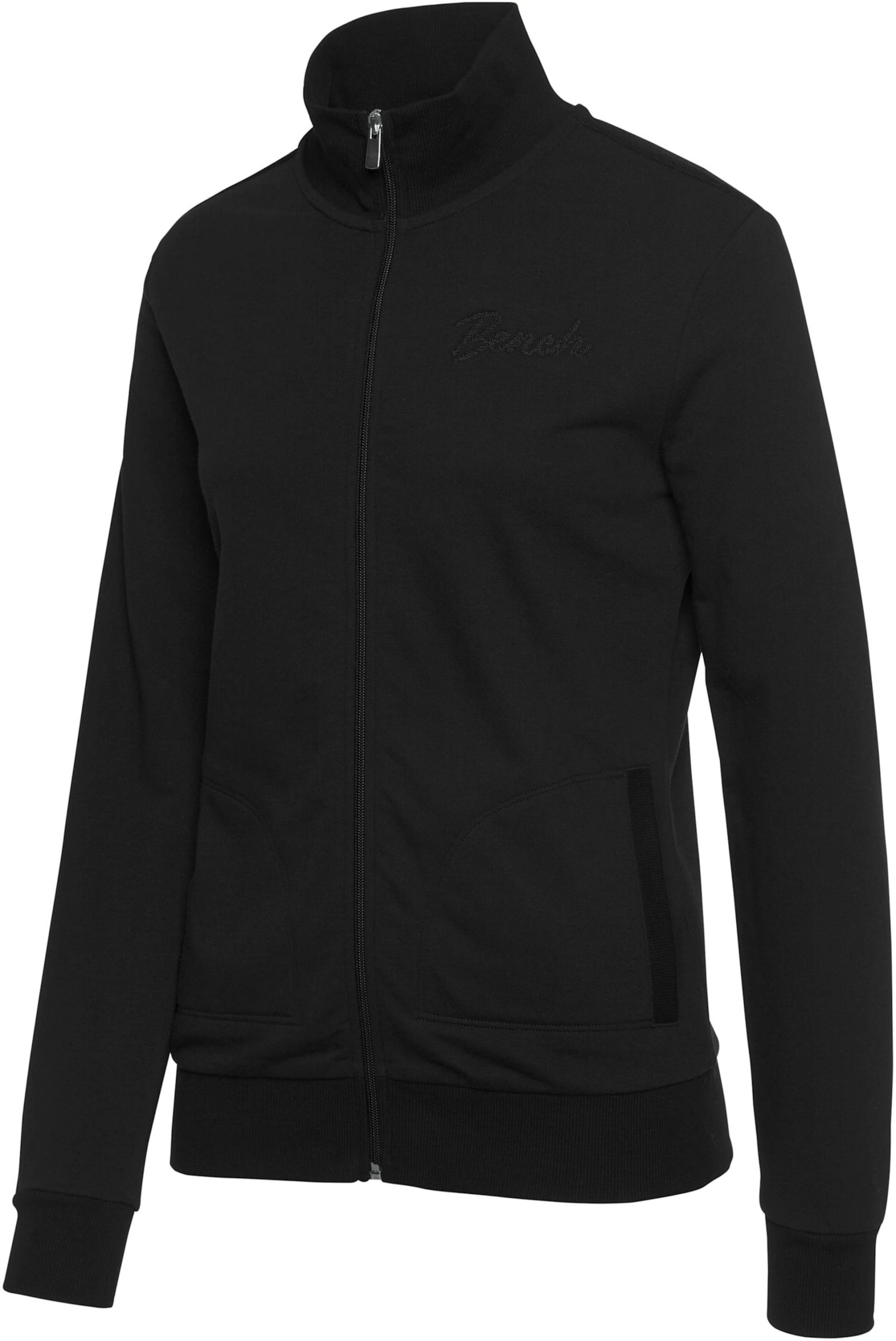 Sweatjacke in schwarz von Bench.