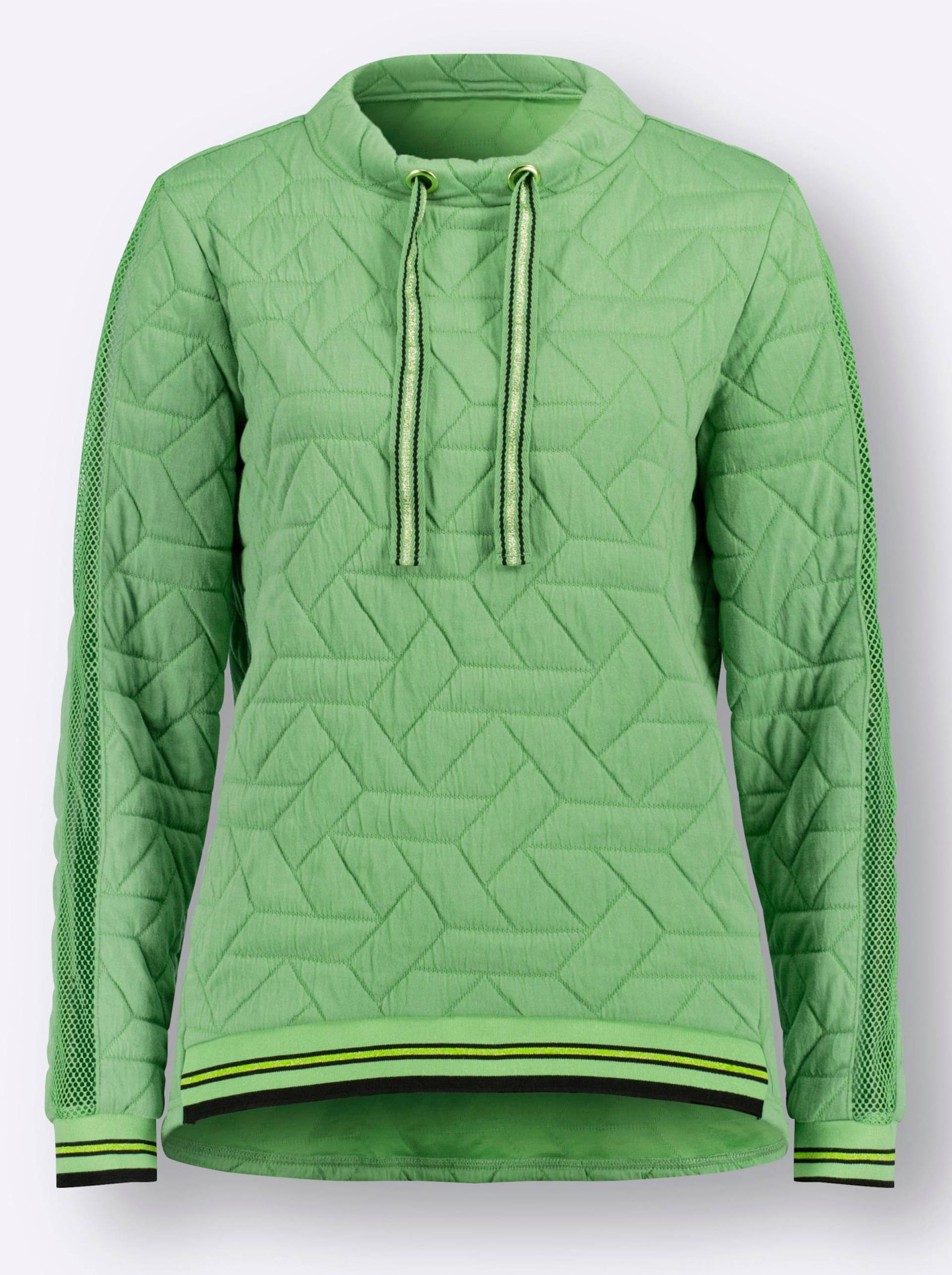 Sweatshirt in apfel von heine