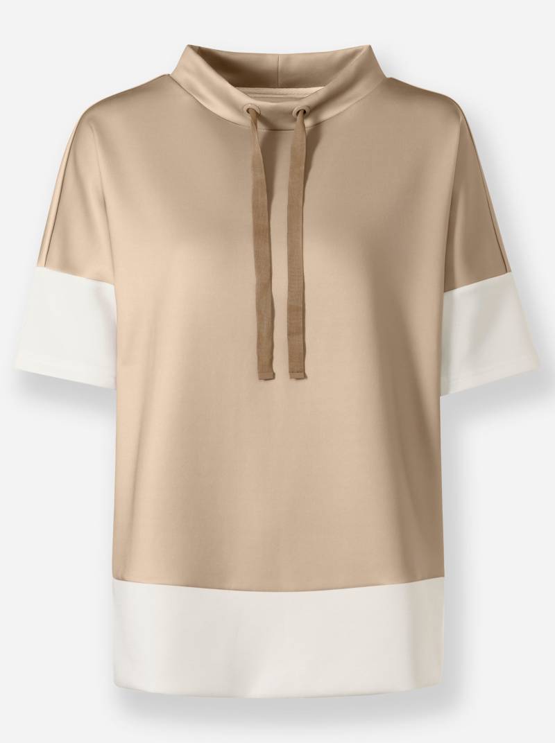 Sweatshirt in beige-ecru von heine