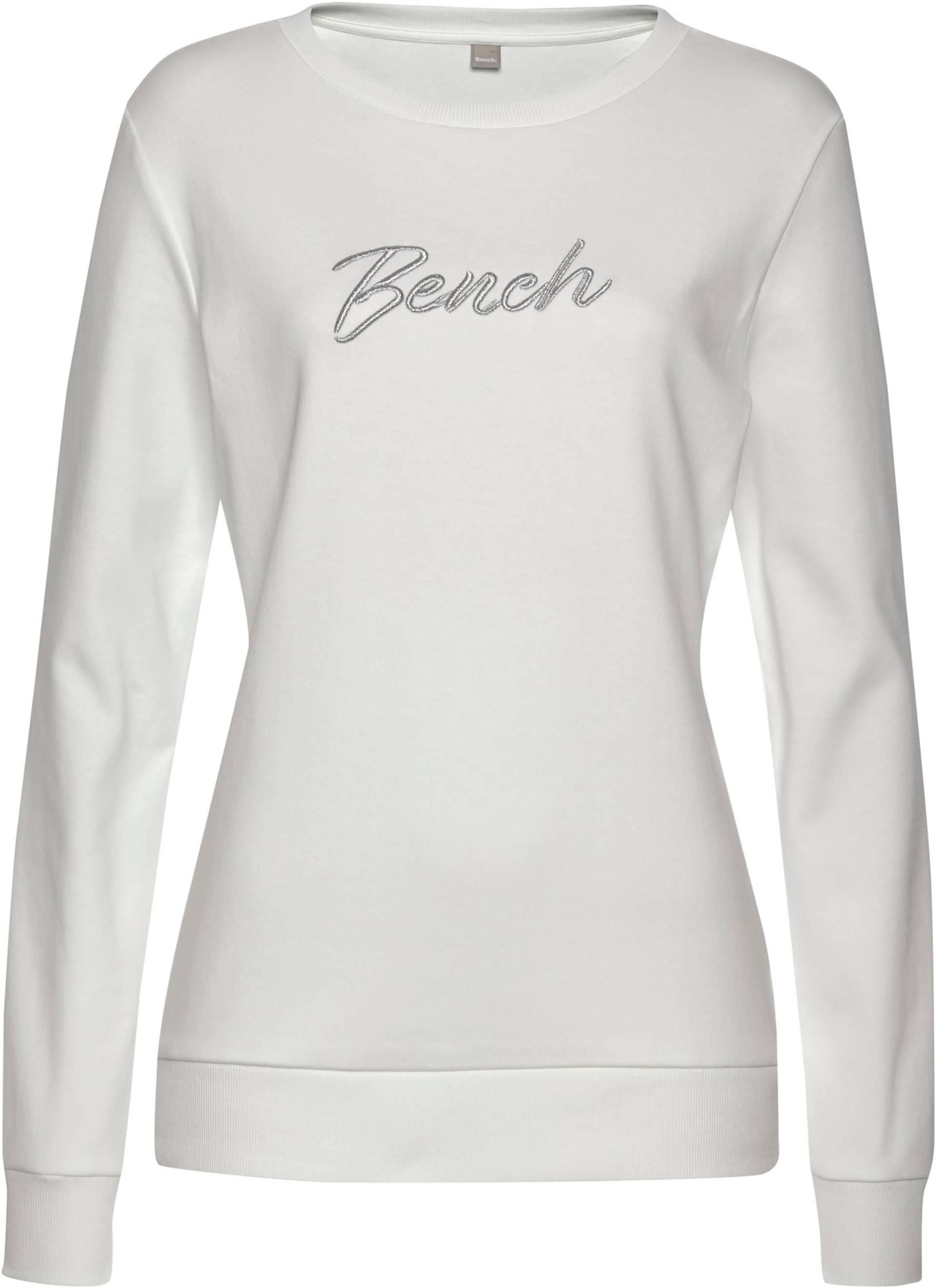 Sweatshirt in ecru von heine