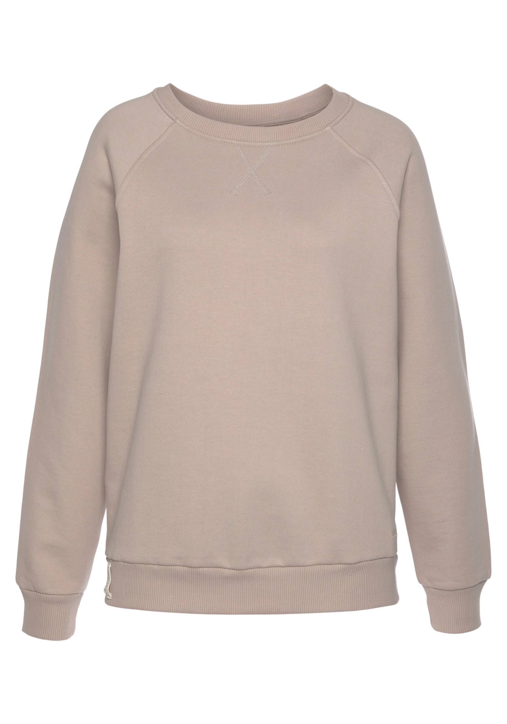 Sweatshirt in hellbraun von LASCANA