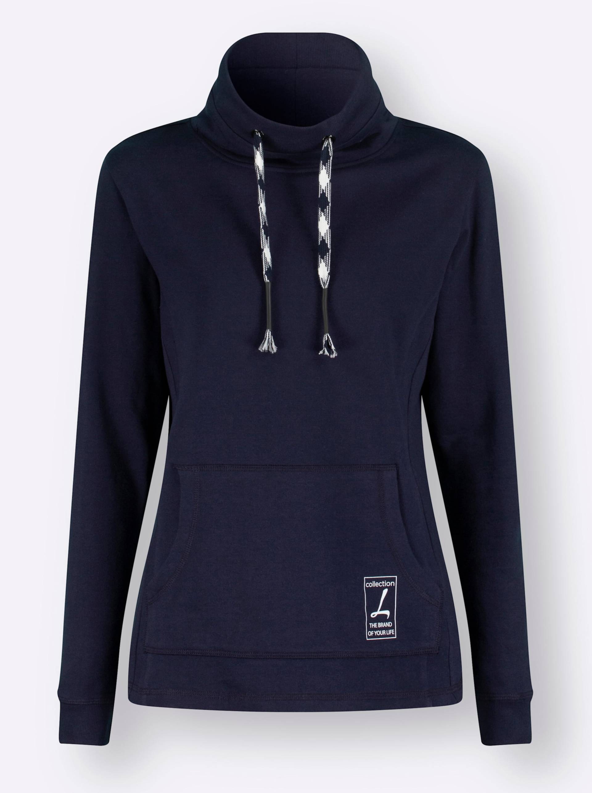 Sweatshirt in marine von heine