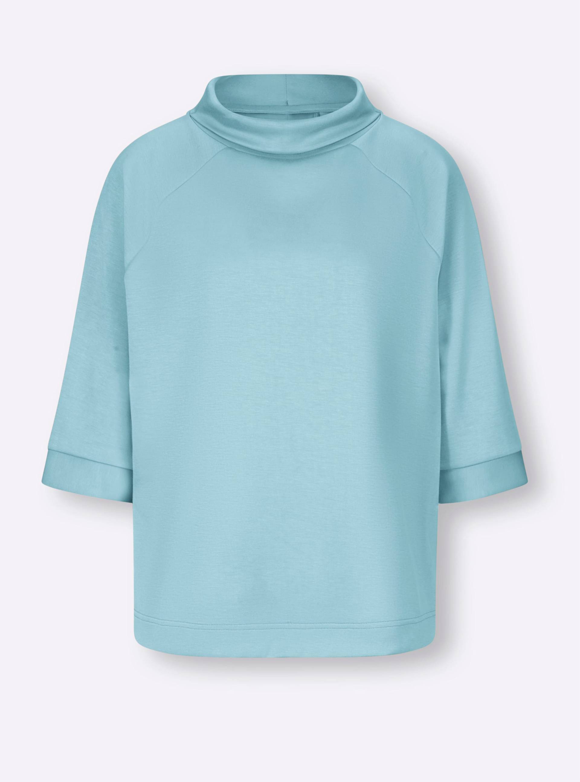 Sweatshirt in mint von heine