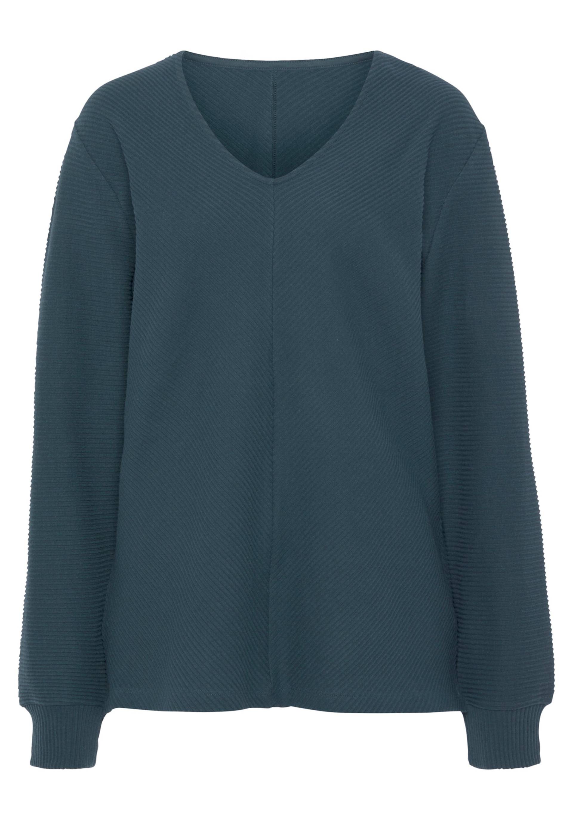 Sweatshirt in petrol von s.Oliver