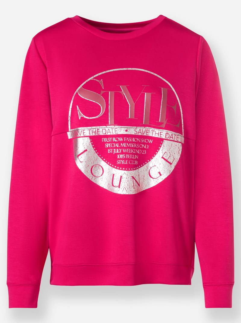 Sweatshirt in pink von heine