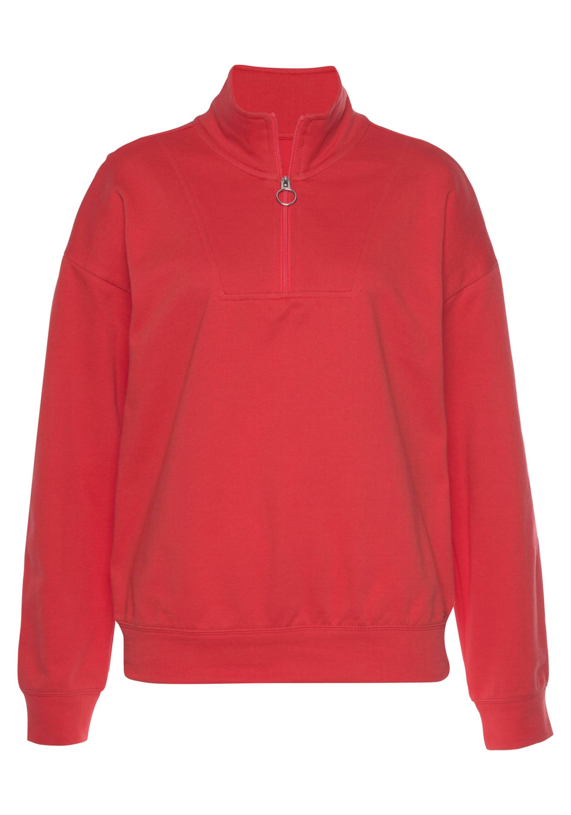 Sweatshirt in rot von H.I.S