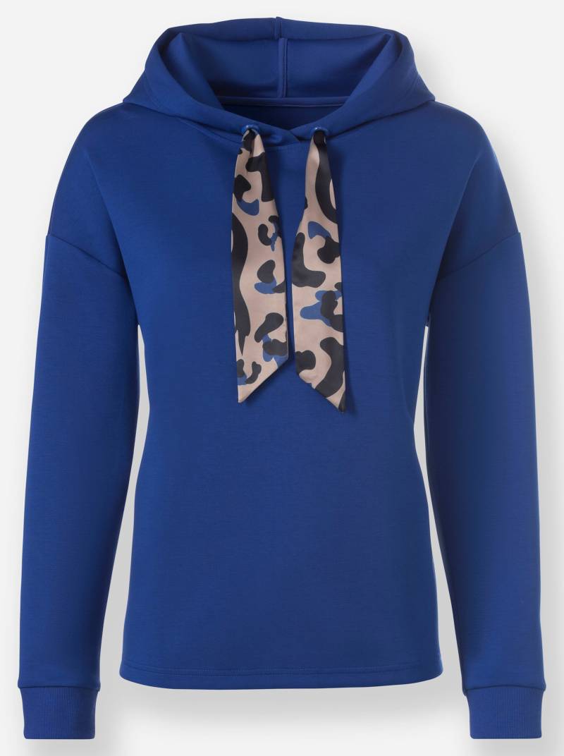 Sweatshirt in royalblau von heine