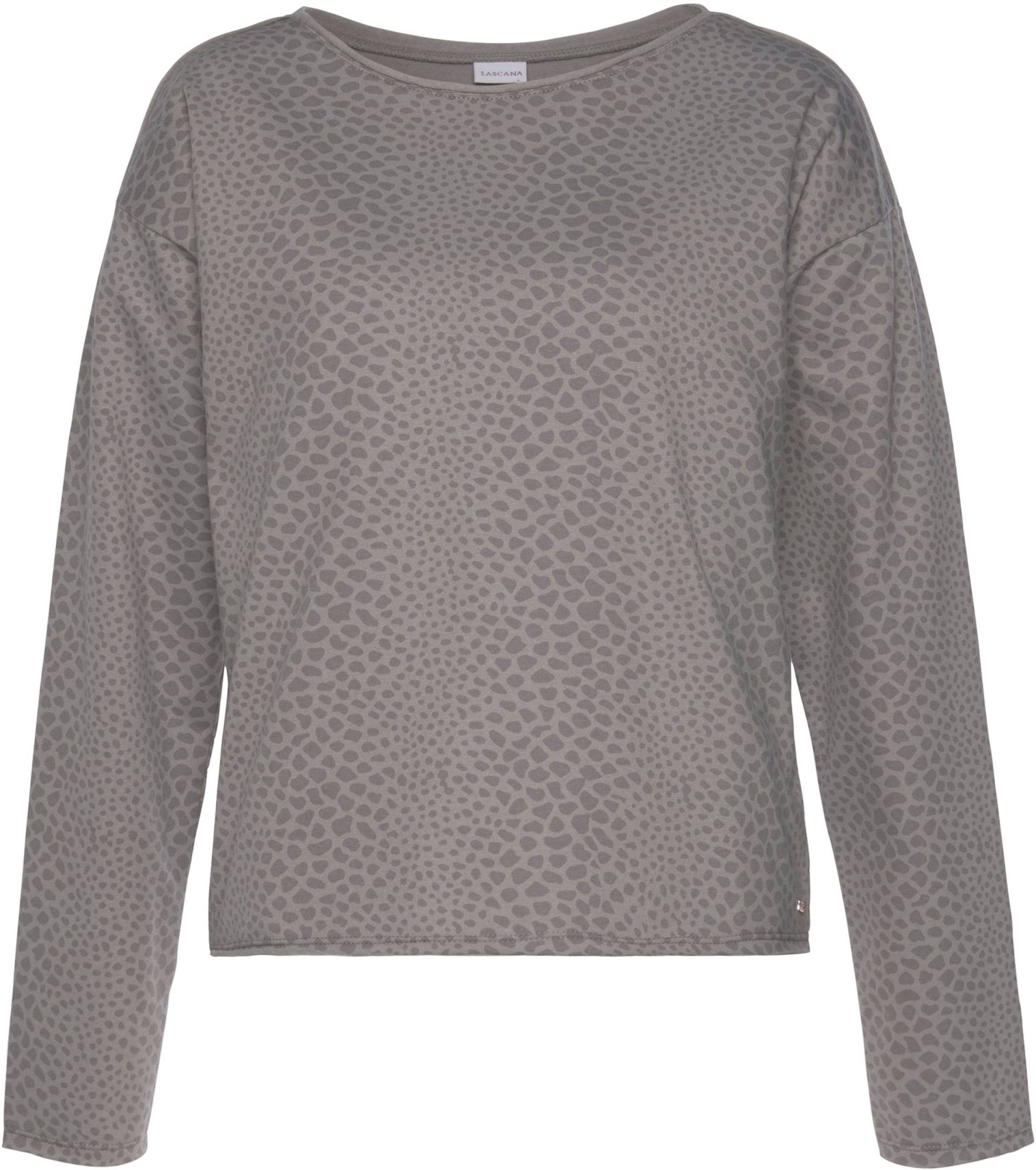 Sweatshirt in taupe von LASCANA