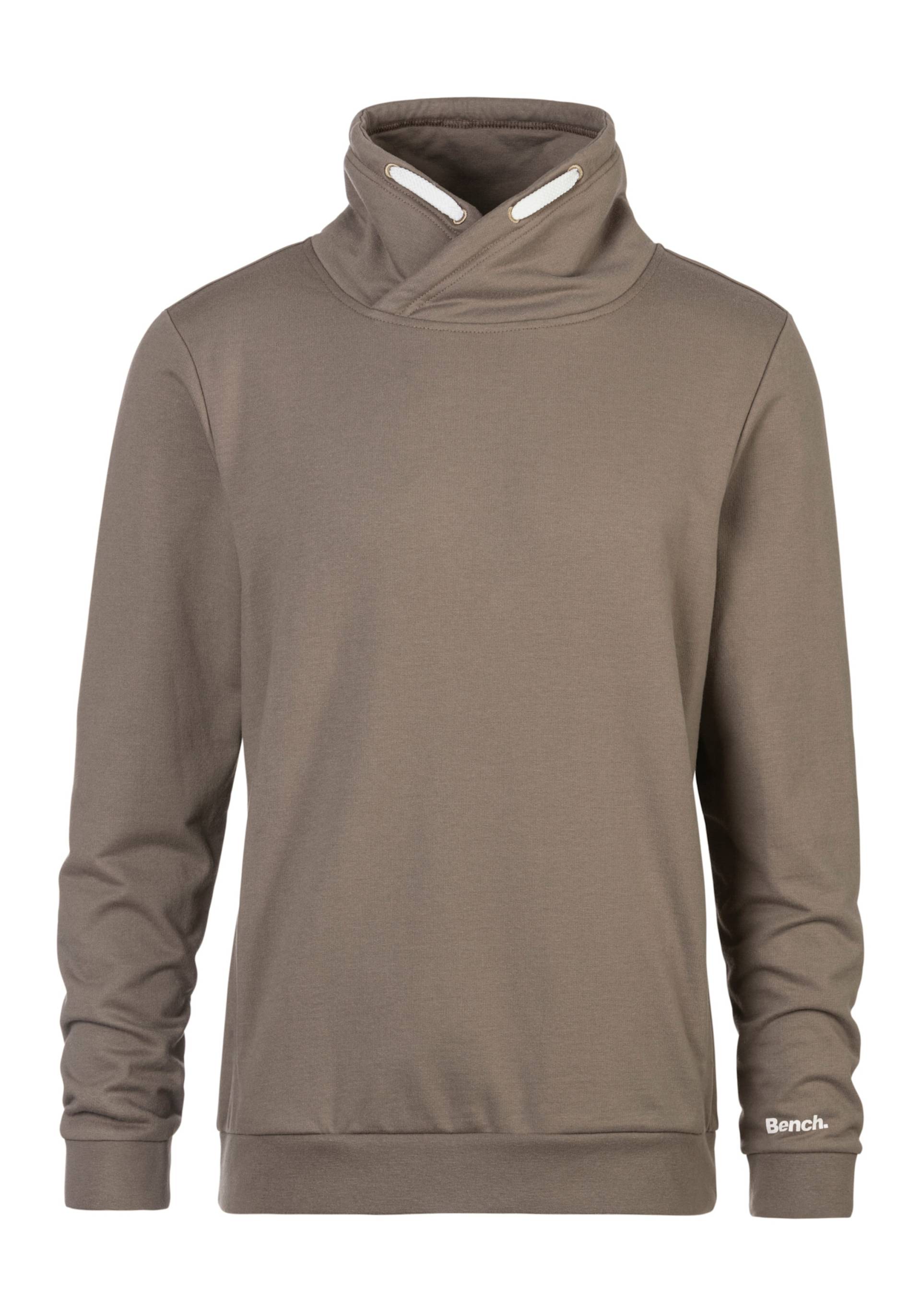 Sweatshirt in taupe von heine