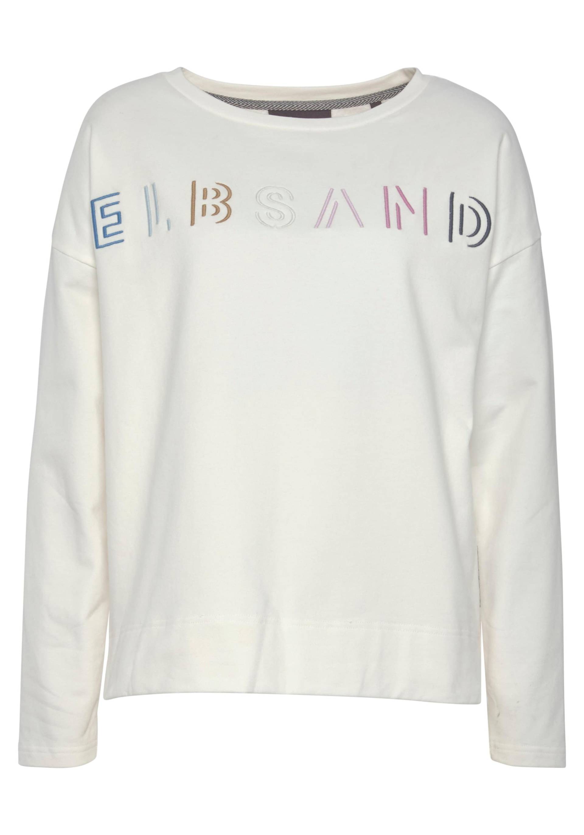 Sweatshirt in weiss von Elbsand