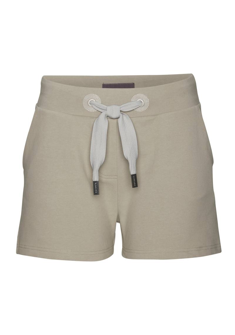 Sweatshorts in khaki von Elbsand