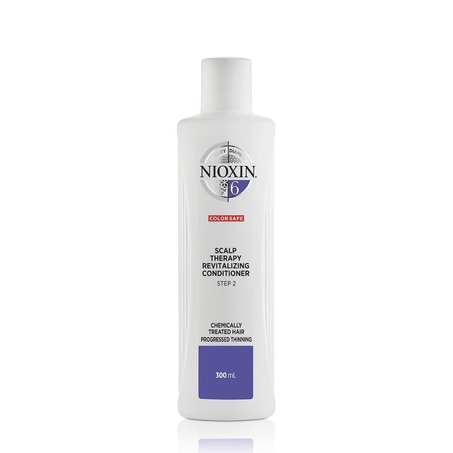 Nioxin System 6 Nioxin System 6 Chemically Treated Hair Progressed Thinning Scalp Therapy Revitalising haarspuelung 300.0 ml von Nioxin