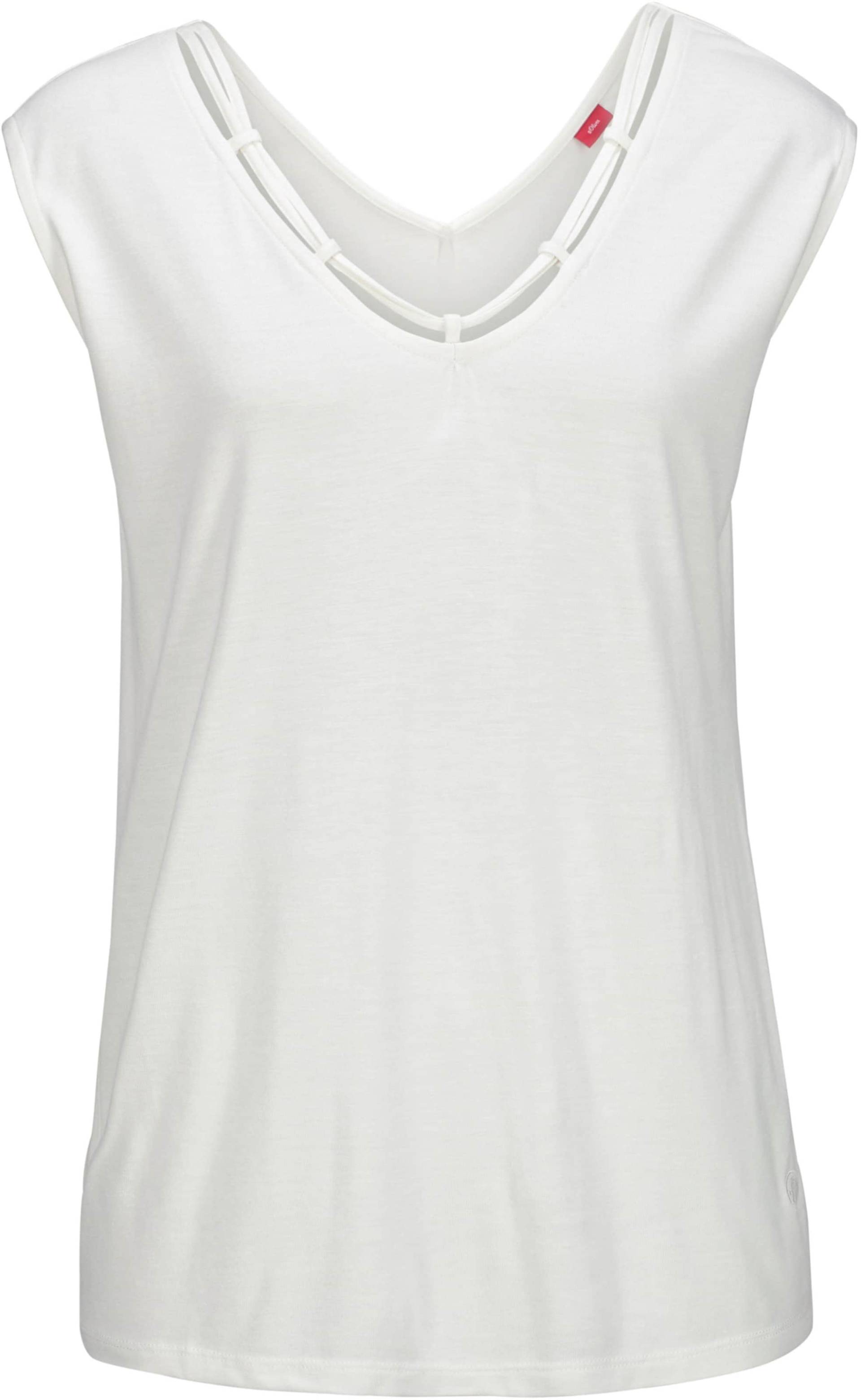 T-Shirt in creme von s.Oliver