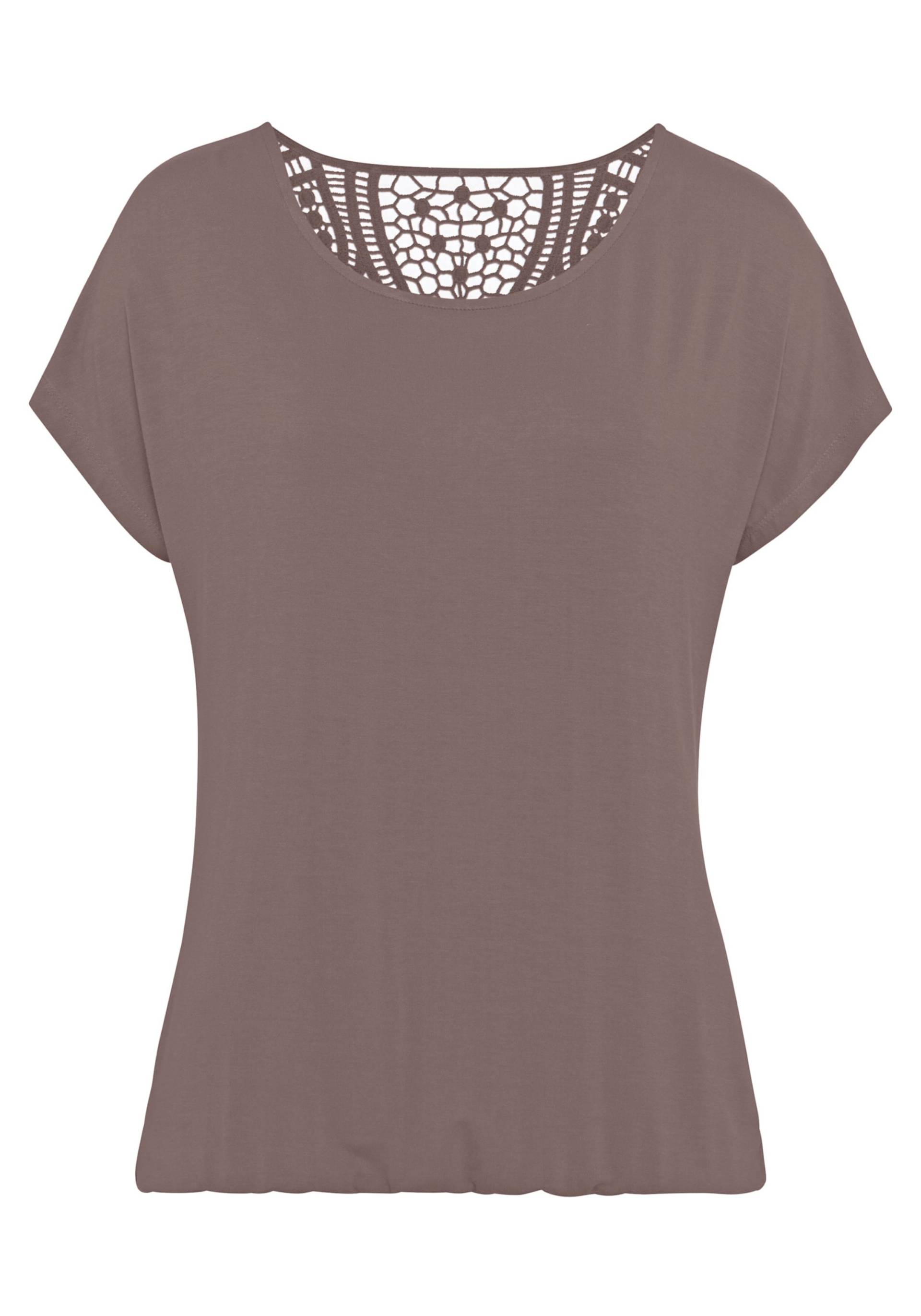 T-Shirt in taupe von Vivance