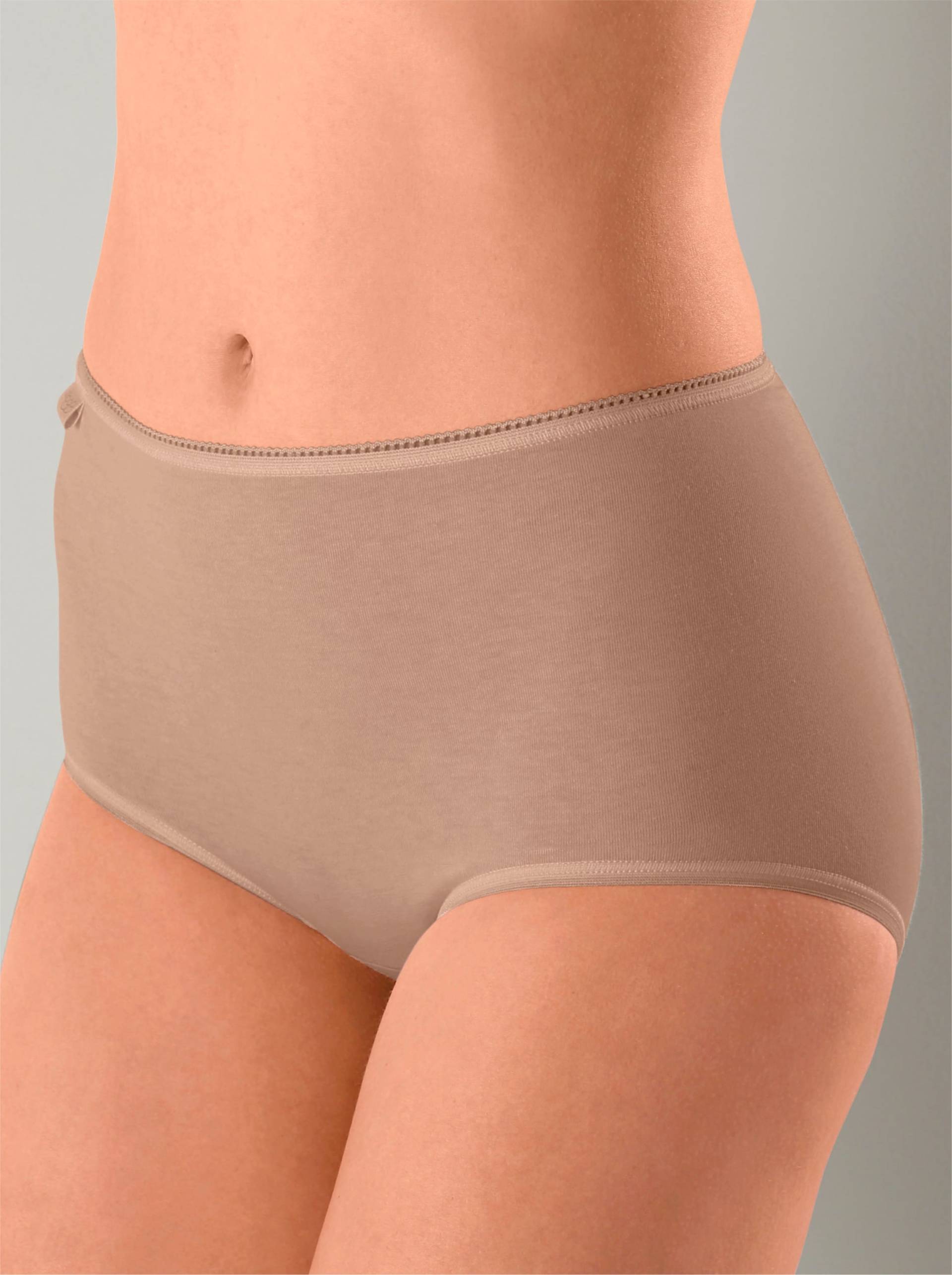 Taillenslip in beige von Sloggi