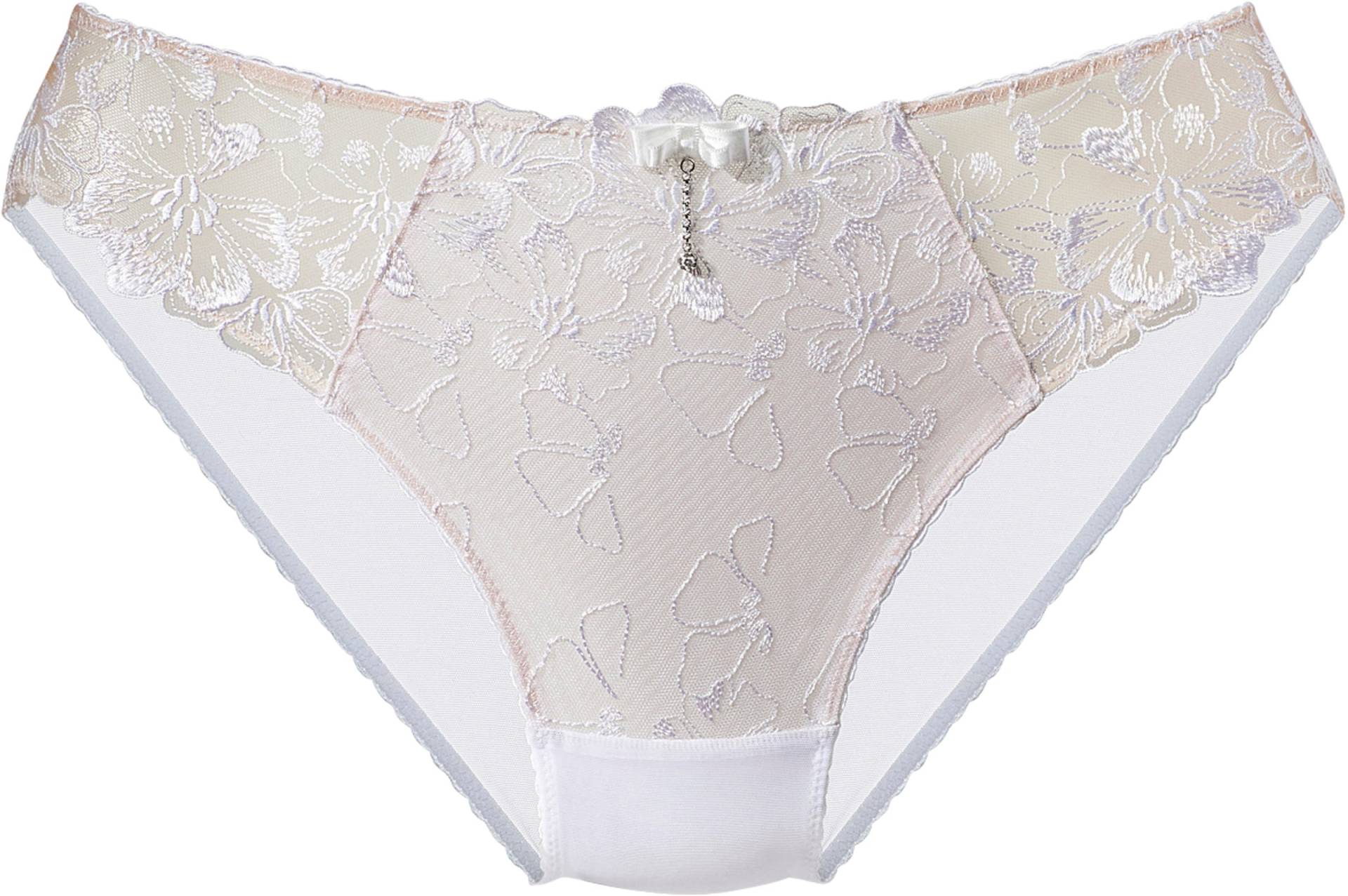 Tanga in weiss-caramel von JETTE