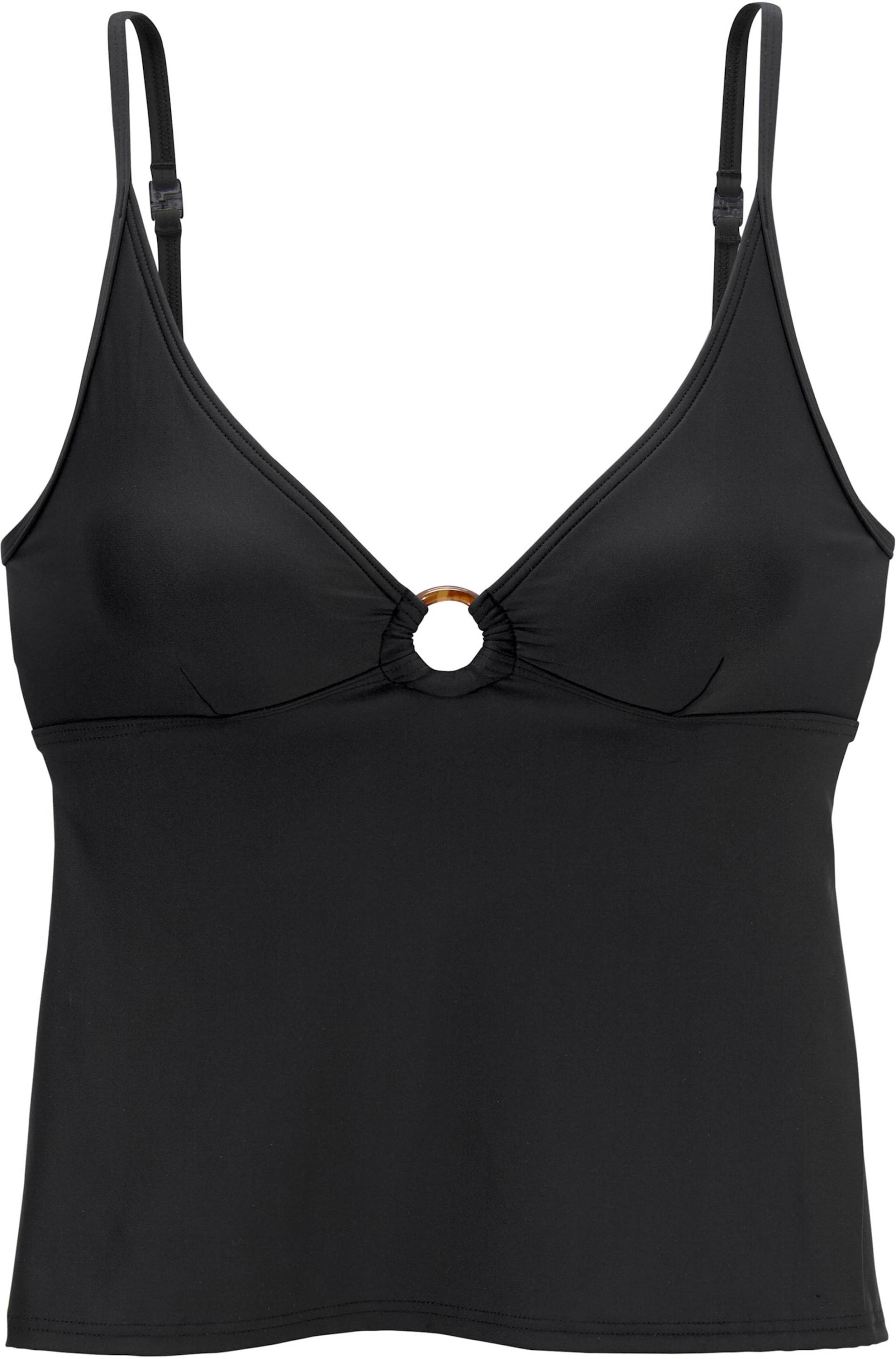 Tankini-Top in schwarz von s.Oliver