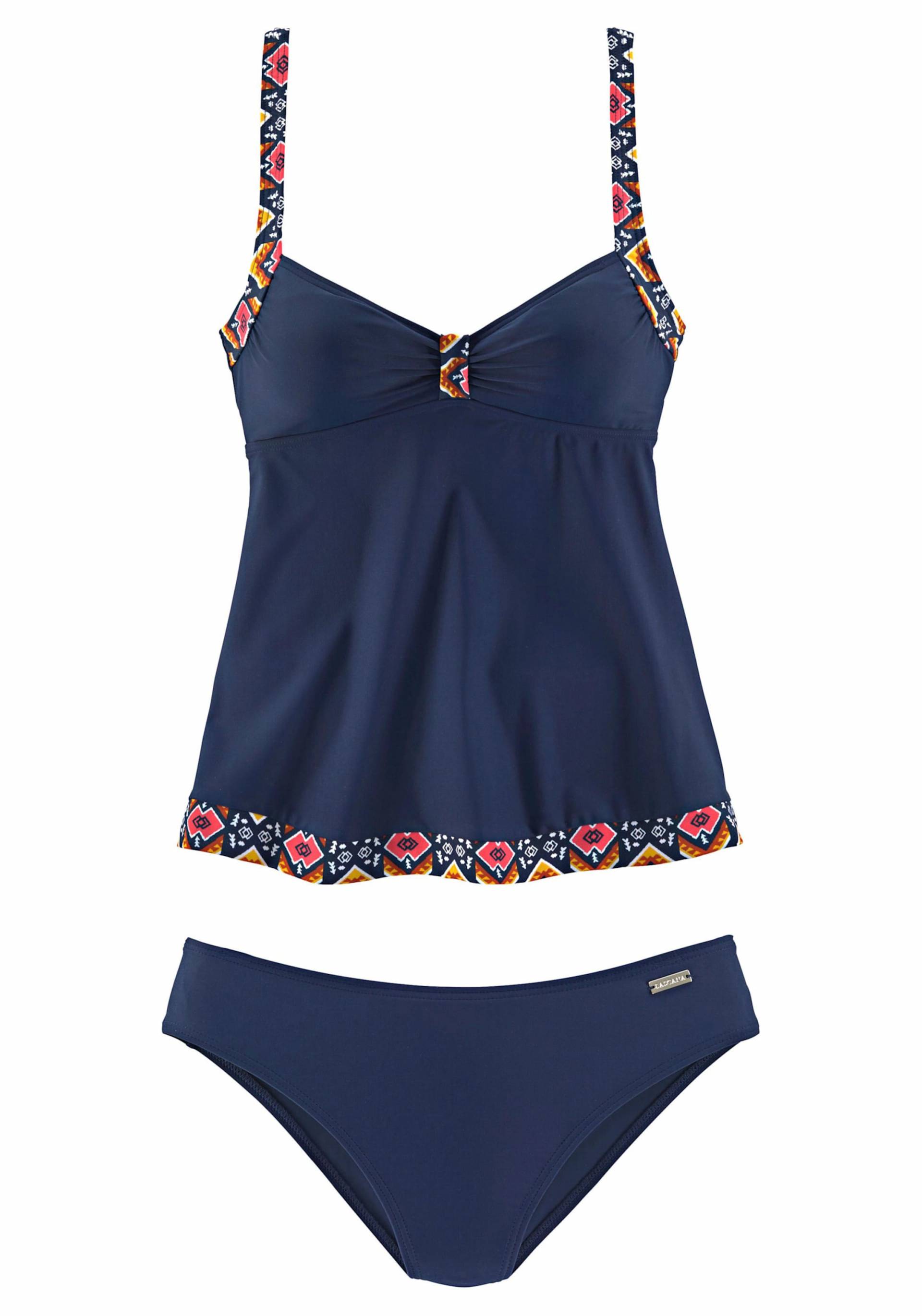 Tankini in marine-hummer von LASCANA