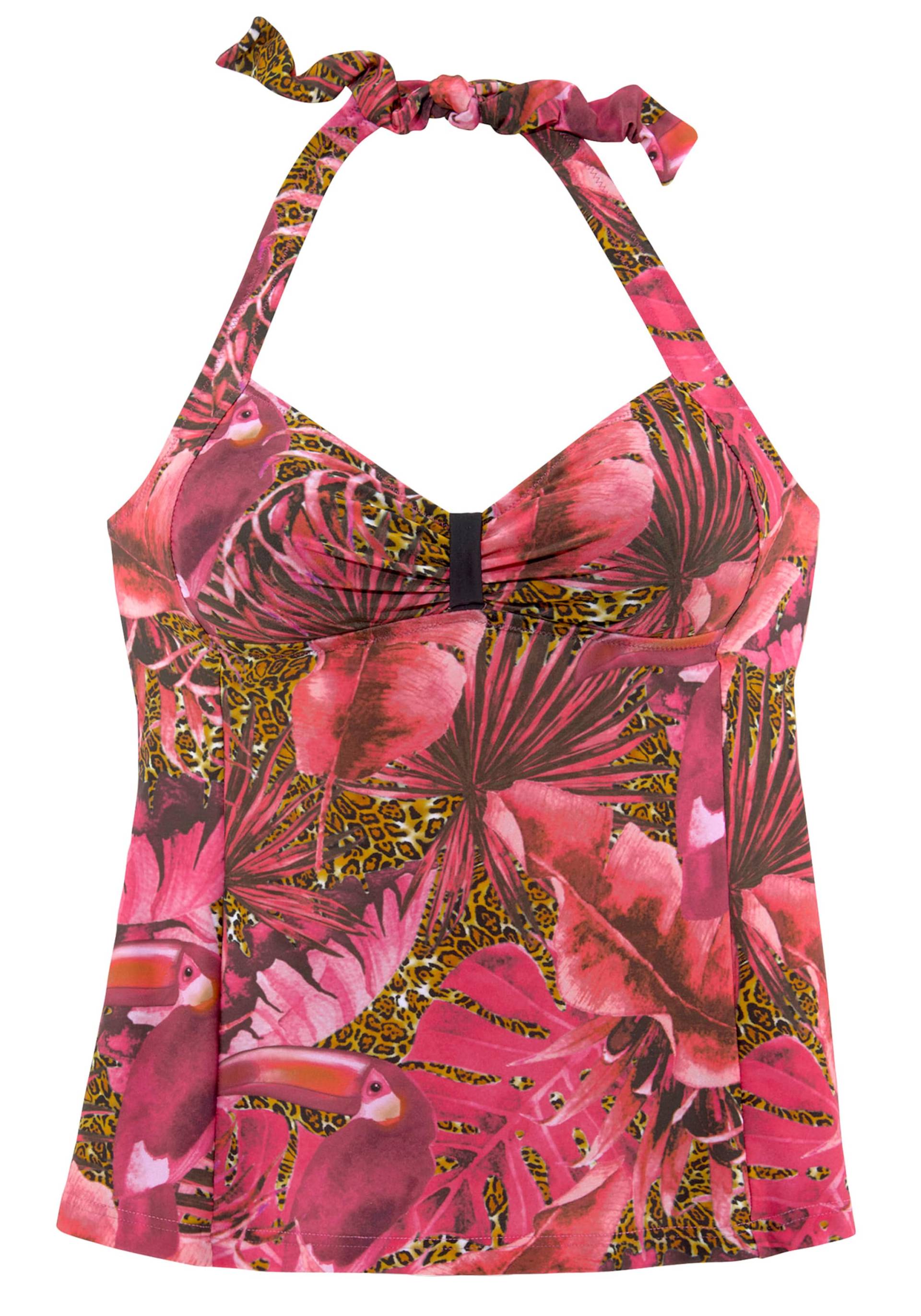 Tankini in pink-bedruckt von LASCANA