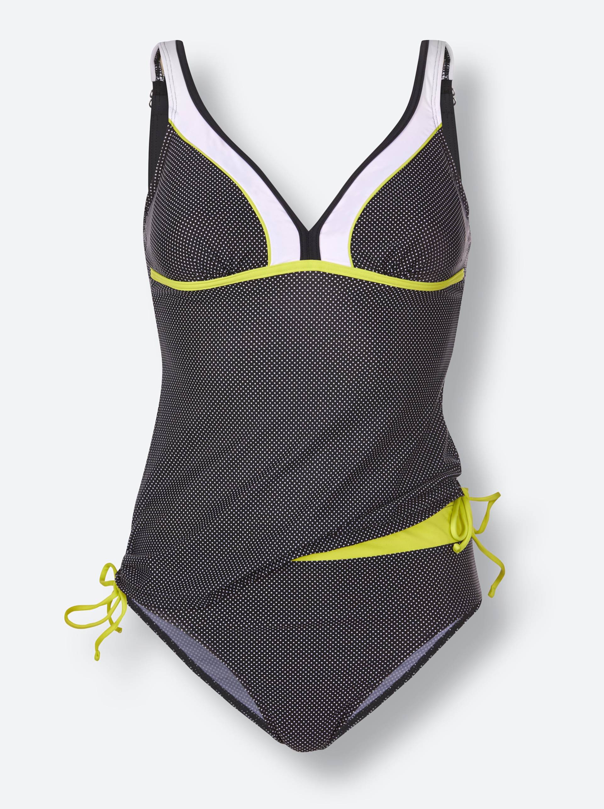 Tankini in schwarz-getupft von feel good