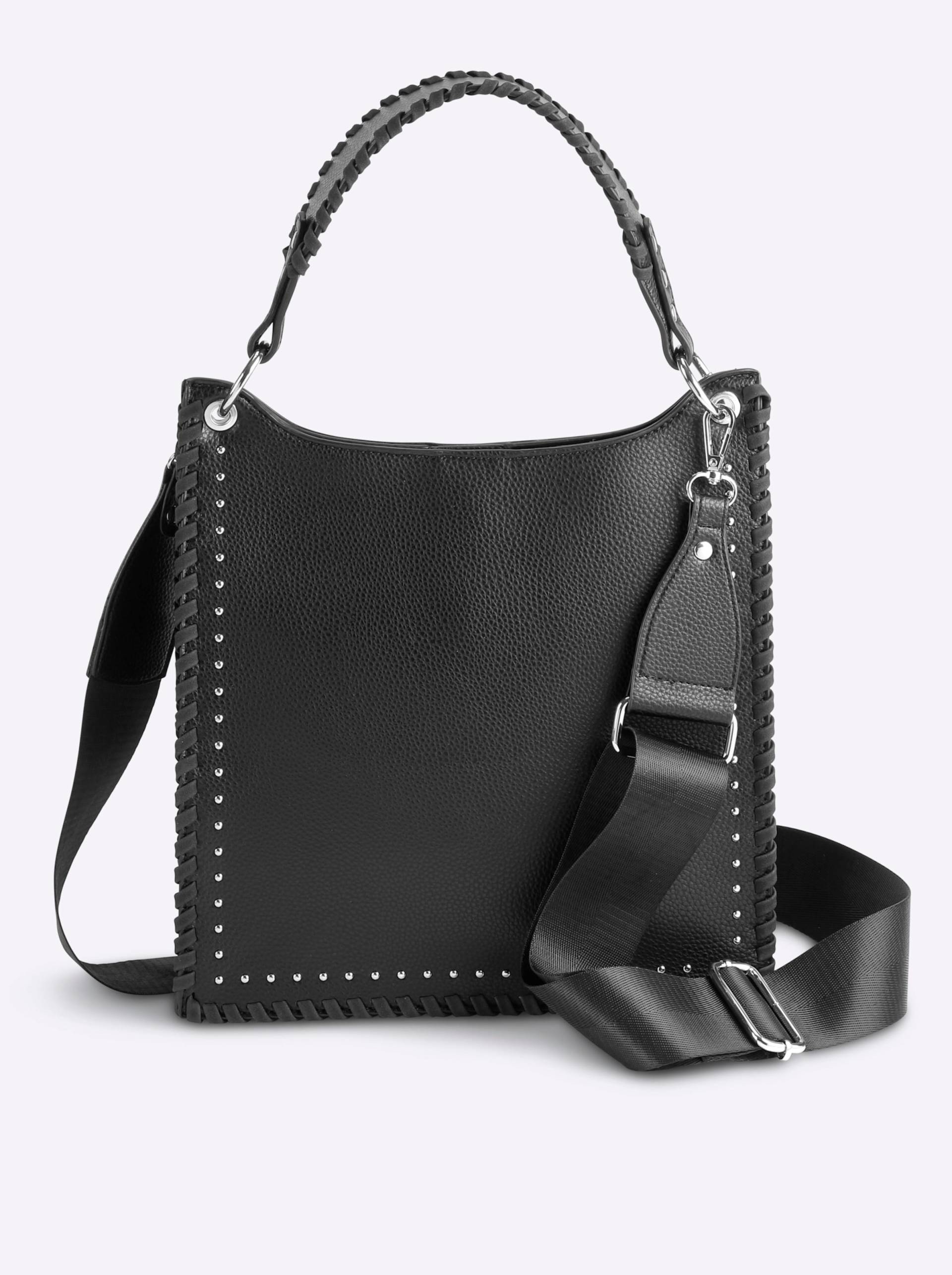 Tasche in schwarz von heine