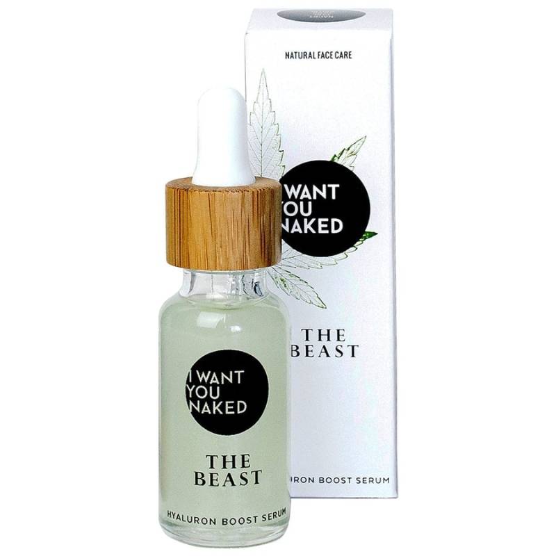 I WANT YOU NAKED Holy Hemp I WANT YOU NAKED Holy Hemp Hyaluron Booster & Koffein The Beast antiaging_serum 20.0 ml von I WANT YOU NAKED