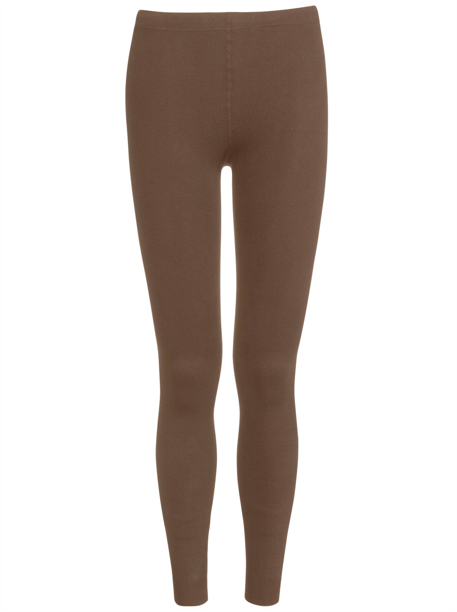 Thermo-Leggings in braun von Rogo