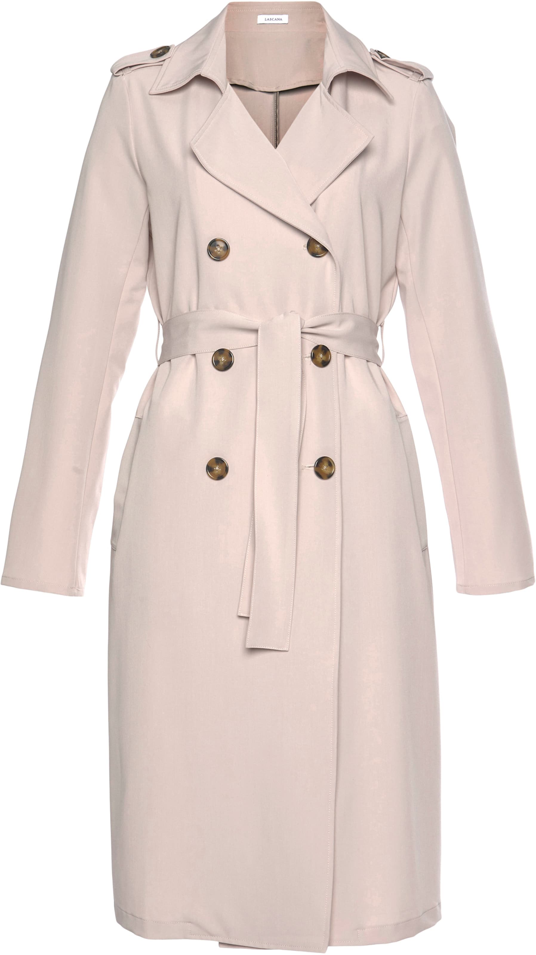 Trenchcoat in beige von LASCANA