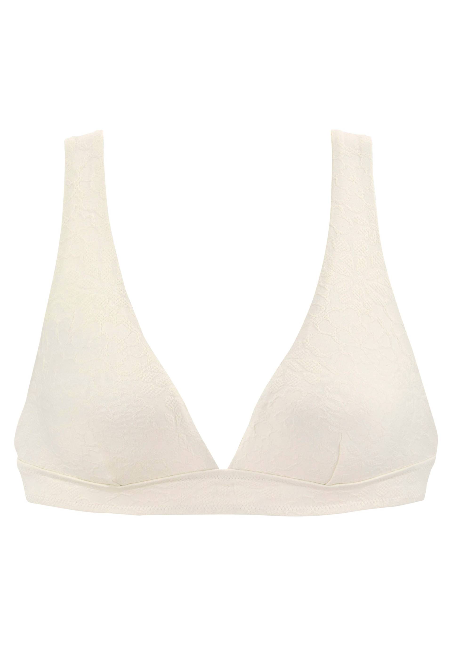 Triangel-Bikini-Top in creme von Buffalo