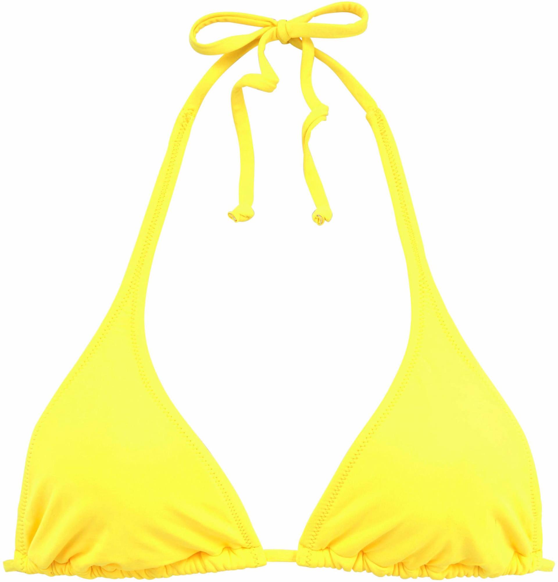 Triangel-Bikini-Top in gelb von Buffalo