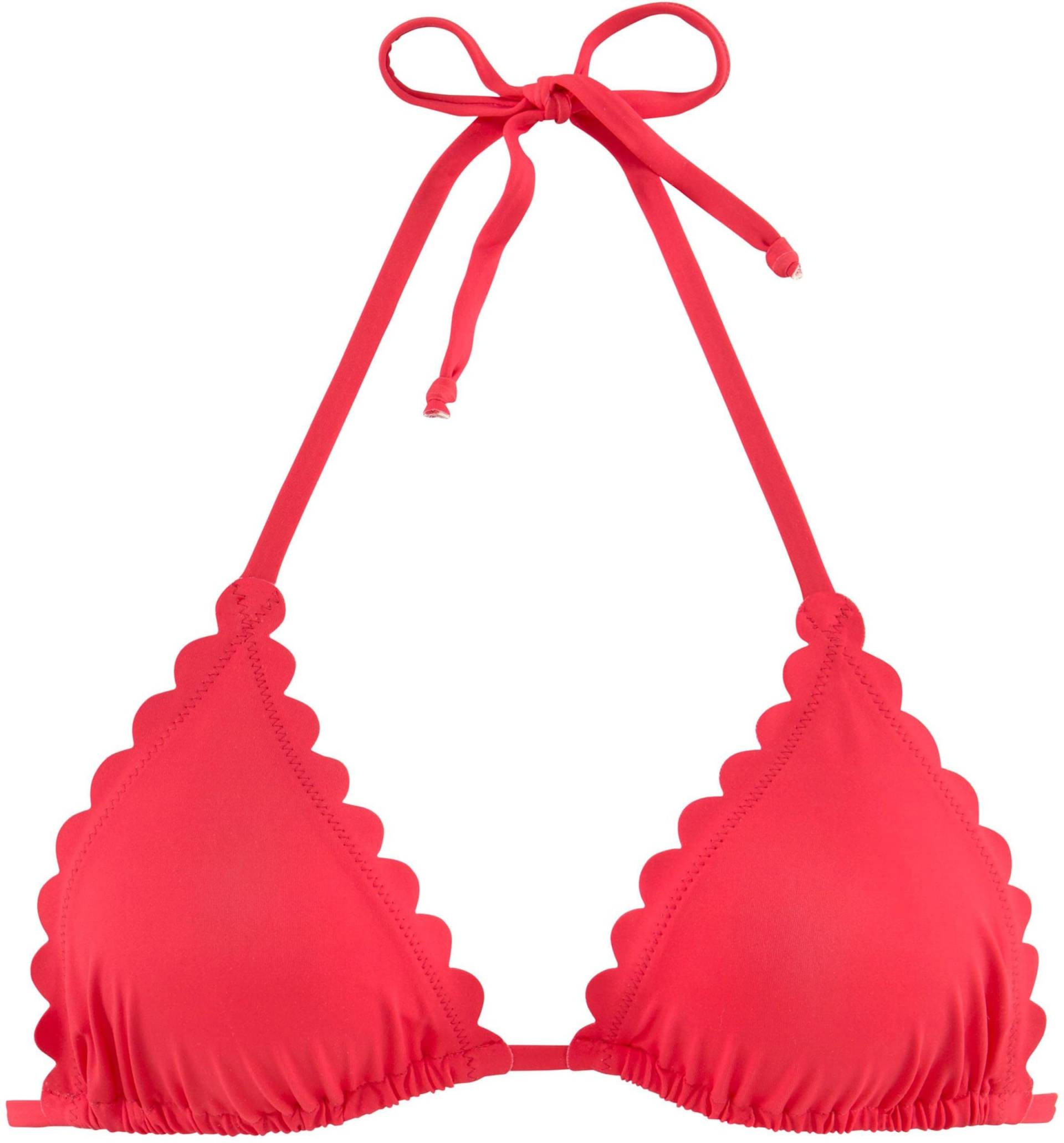 Triangel-Bikini-Top in rot von LASCANA