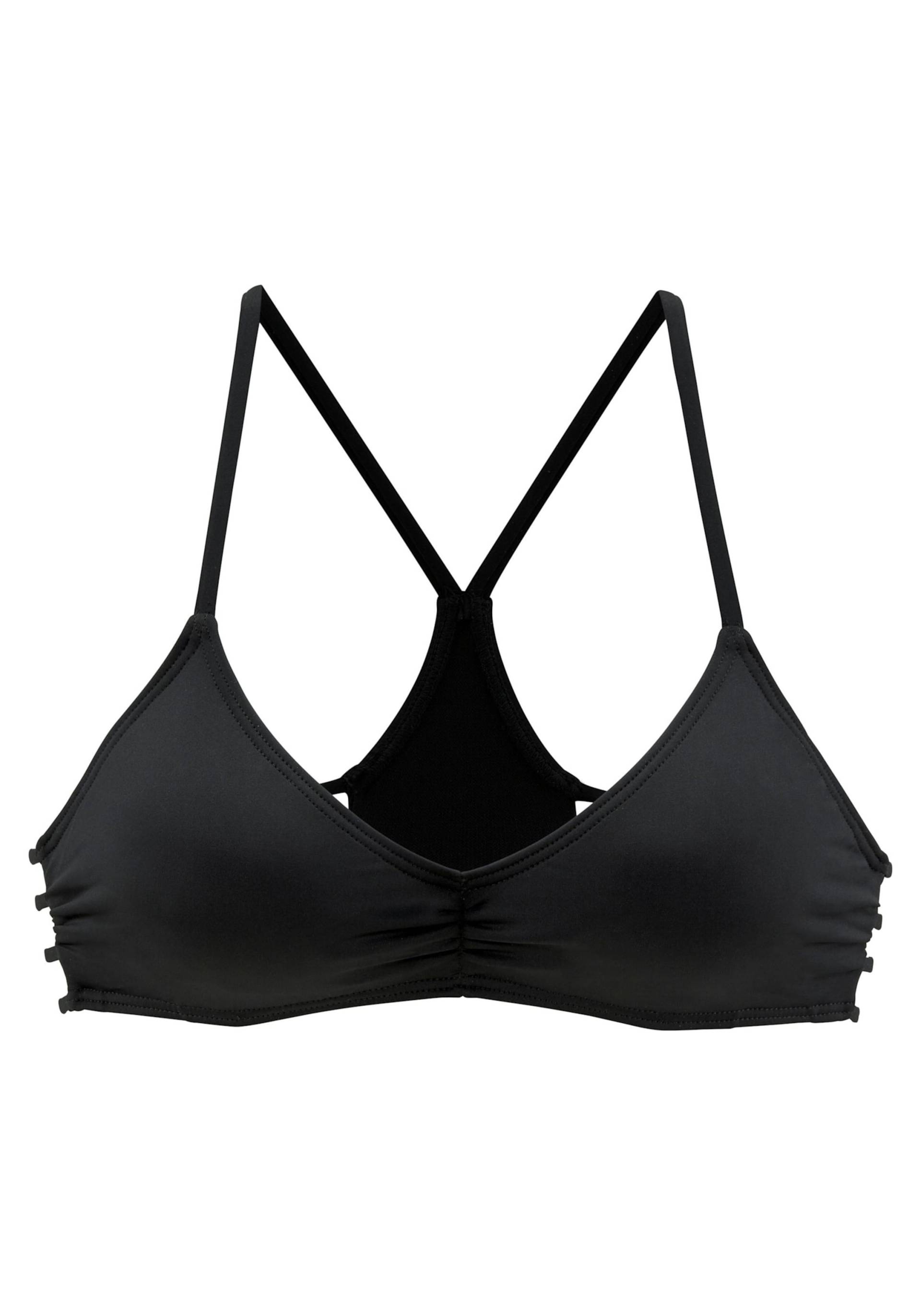 Triangel-Bikini-Top in schwarz von Bench.