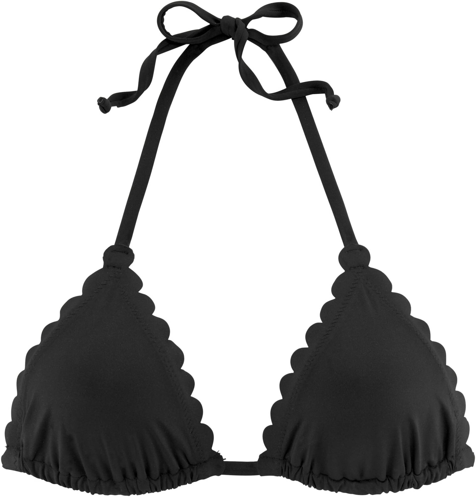 Triangel-Bikini-Top in schwarz von LASCANA