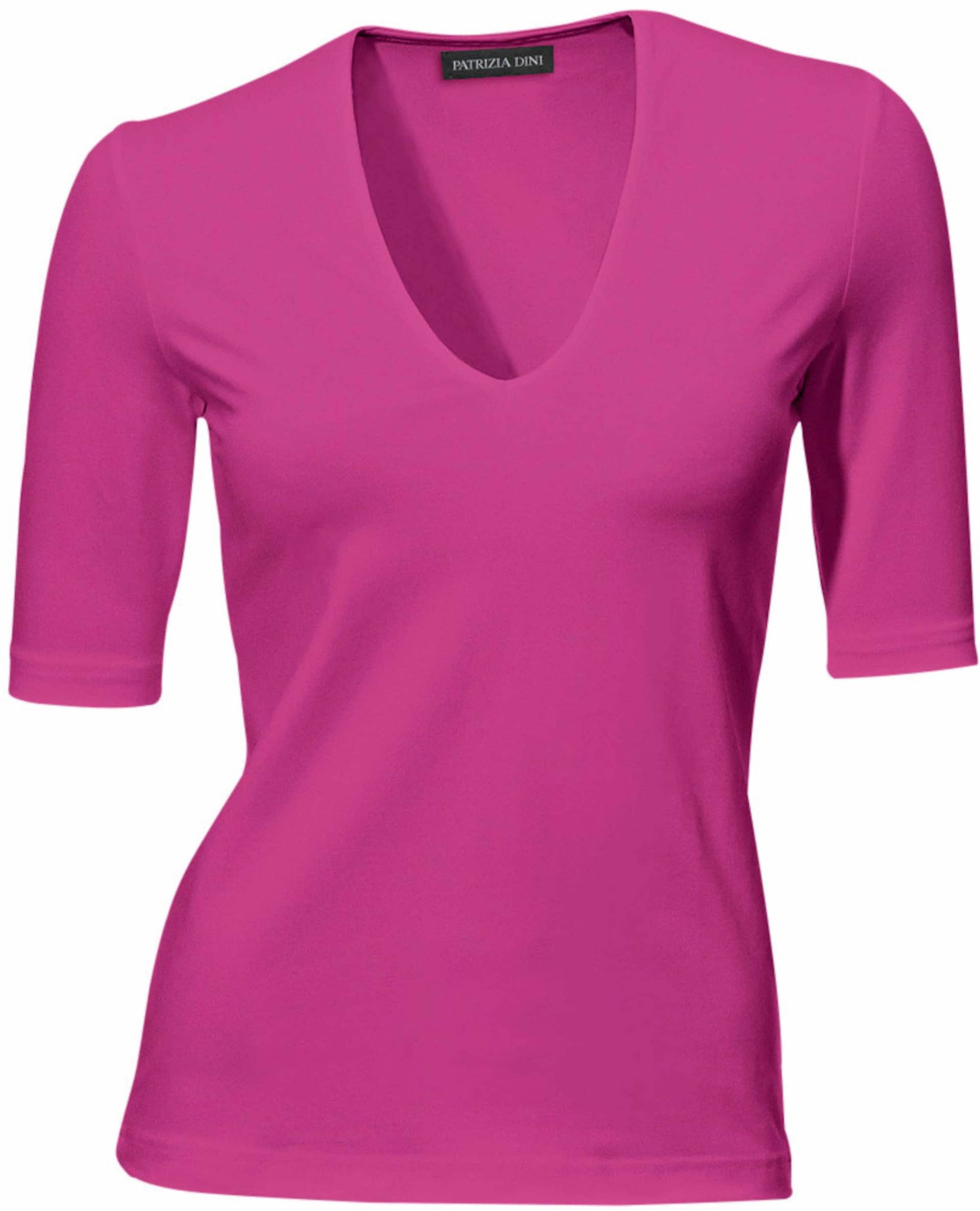 V-Shirt in fuchsia von heine