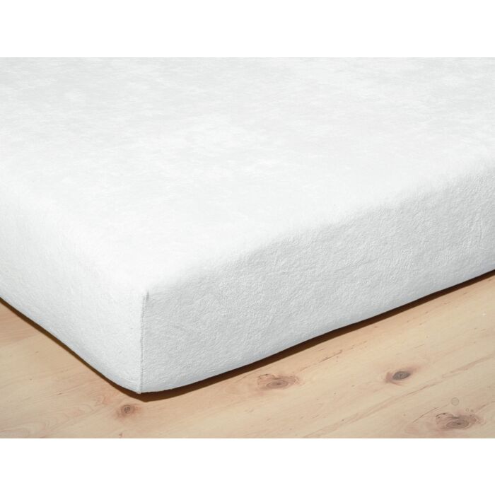 Wasserdichter Frottee-Fixmolton für Topper , 90x200 cm von Living Home