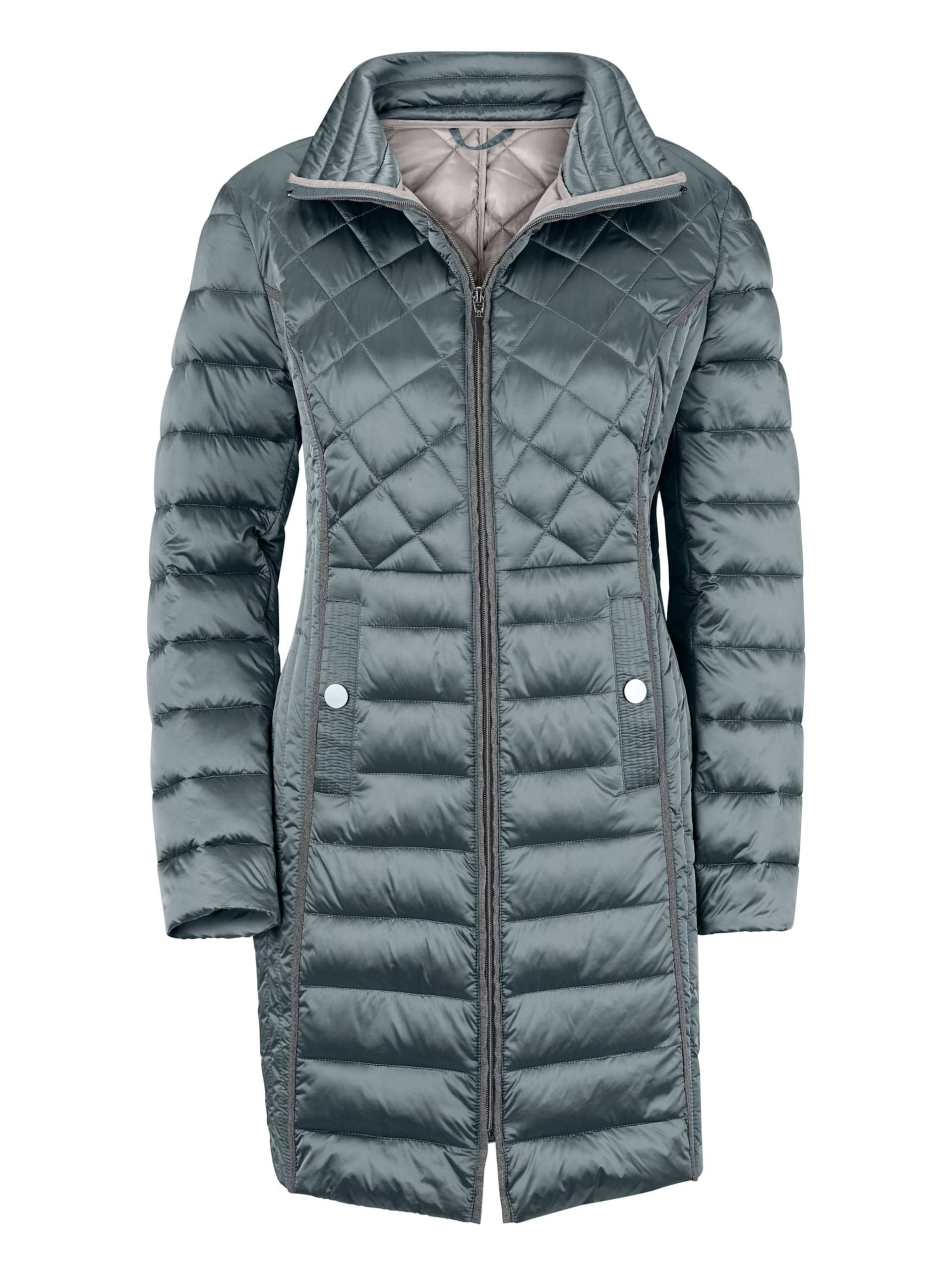 Winterjacke in aqua von heine