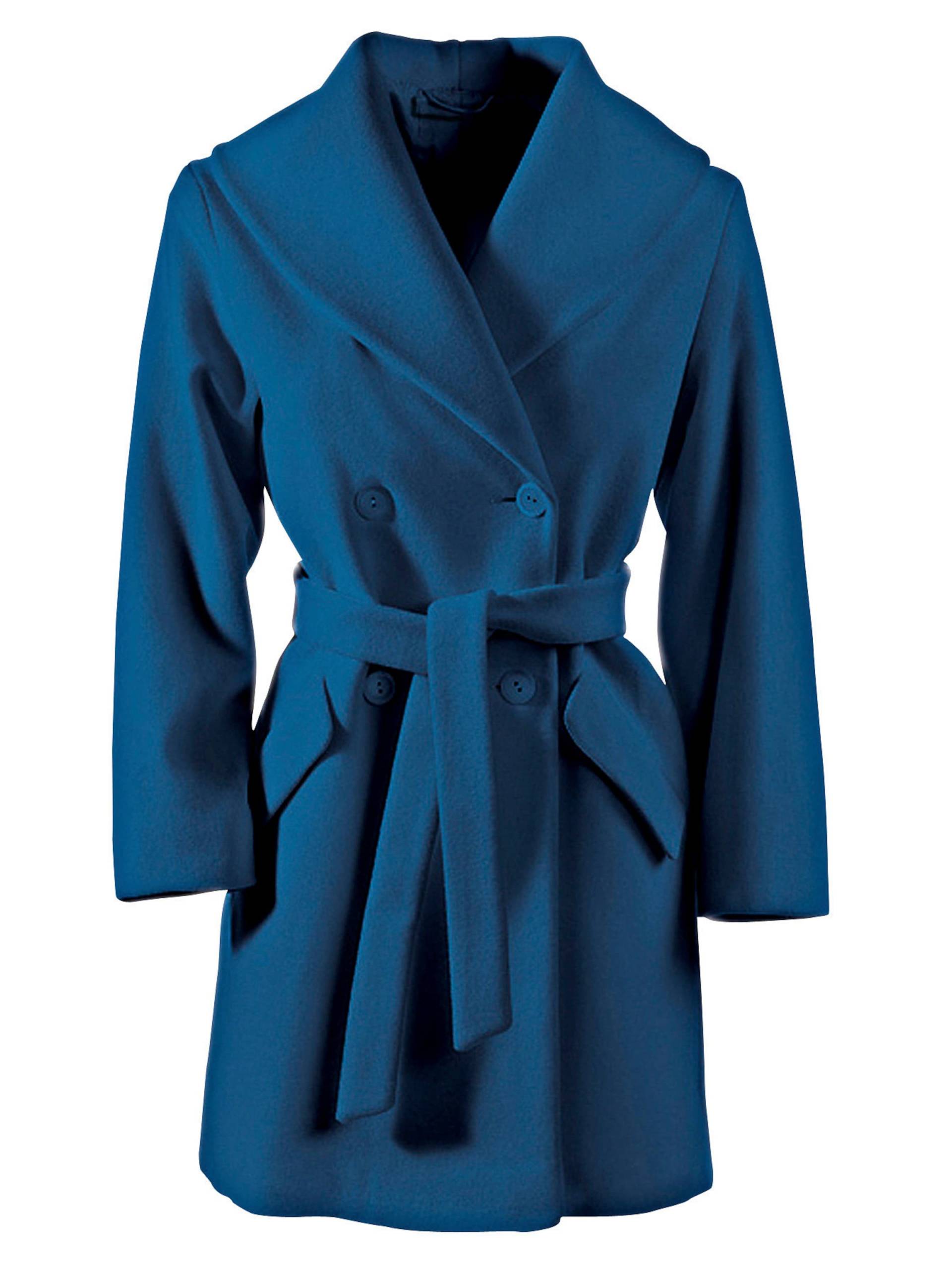 Woll-Jacke in royalblau von heine