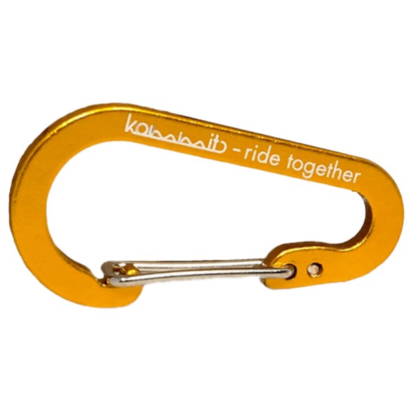 kommit - Karabiner Gr One Size orange von kommit