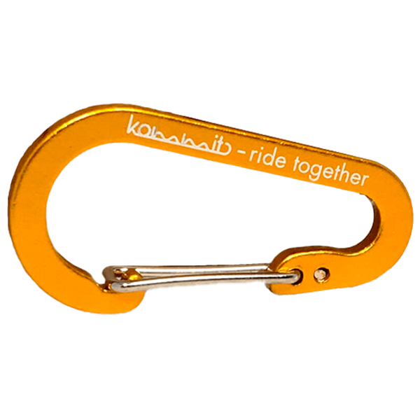 kommit - Karabiner Gr One Size orange von kommit