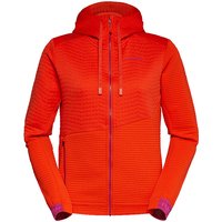 LA SPORTIVA Damen Fleecejacke Method Hoodie rot | L von la sportiva