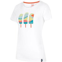 LA SPORTIVA Damen Kletter shirt Icy Mountains weiss | M von la sportiva