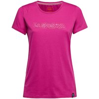 LA SPORTIVA Damen Klettershirt Outline pink | L von la sportiva