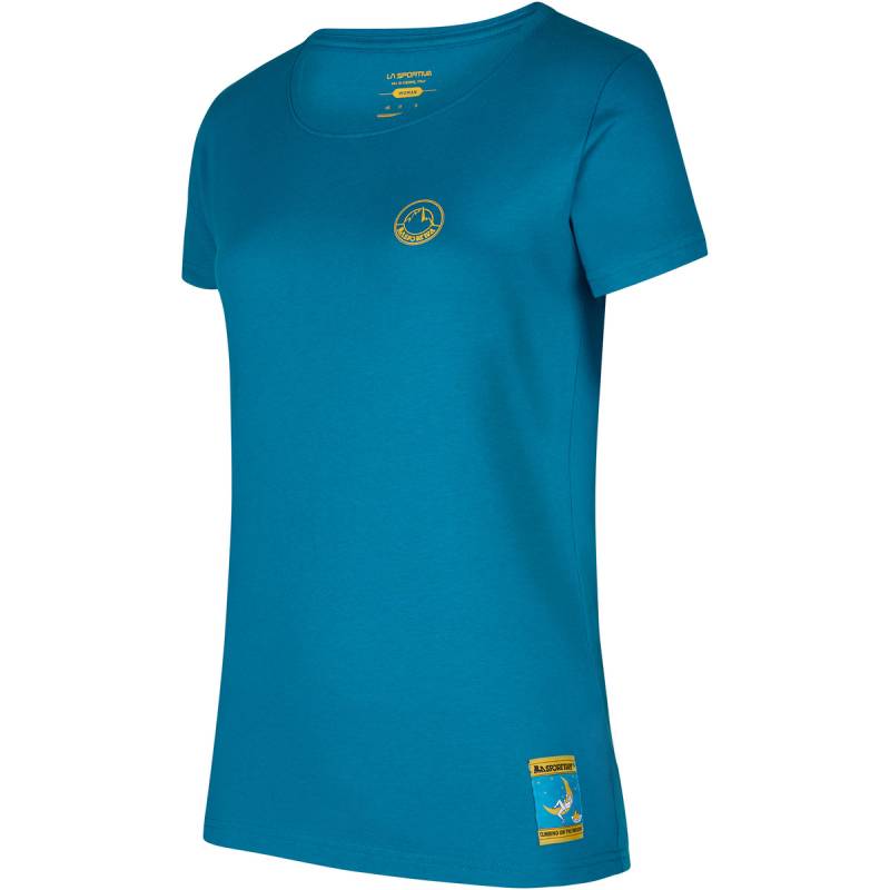 La Sportiva Damen Climbing on the Moon T-Shirt von la sportiva