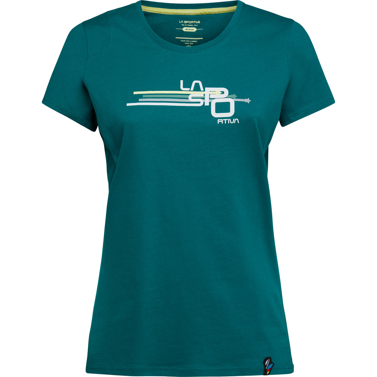 La Sportiva Damen Stripe Cube T-Shirt La Sportiva Damen Stripe Cube T-Shirt von la sportiva