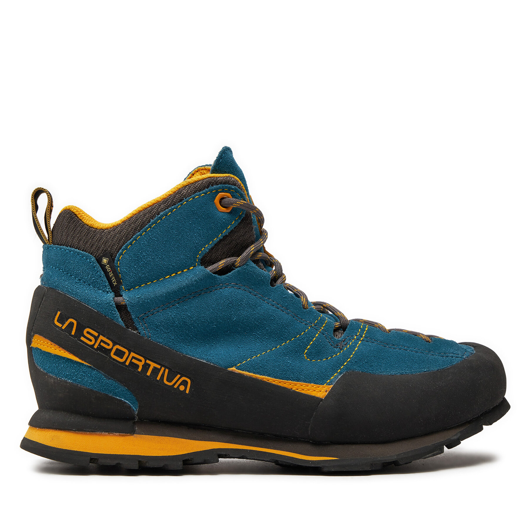 Trekkingschuhe La Sportiva Boulder X Mid Gtx GORE-TEX 17EBY Dunkelblau Trekkingschuhe La Sportiva Boulder X Mid Gtx GORE-TEX 17EBY Dunkelblau von la sportiva