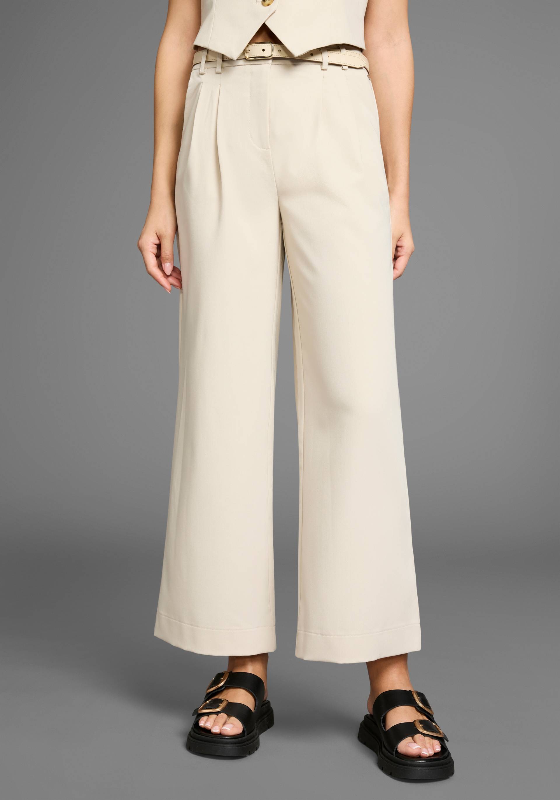 Laura Scott Bundfaltenhose, mit weitem Bein Laura Scott Bundfaltenhose, mit weitem Bein von laura scott