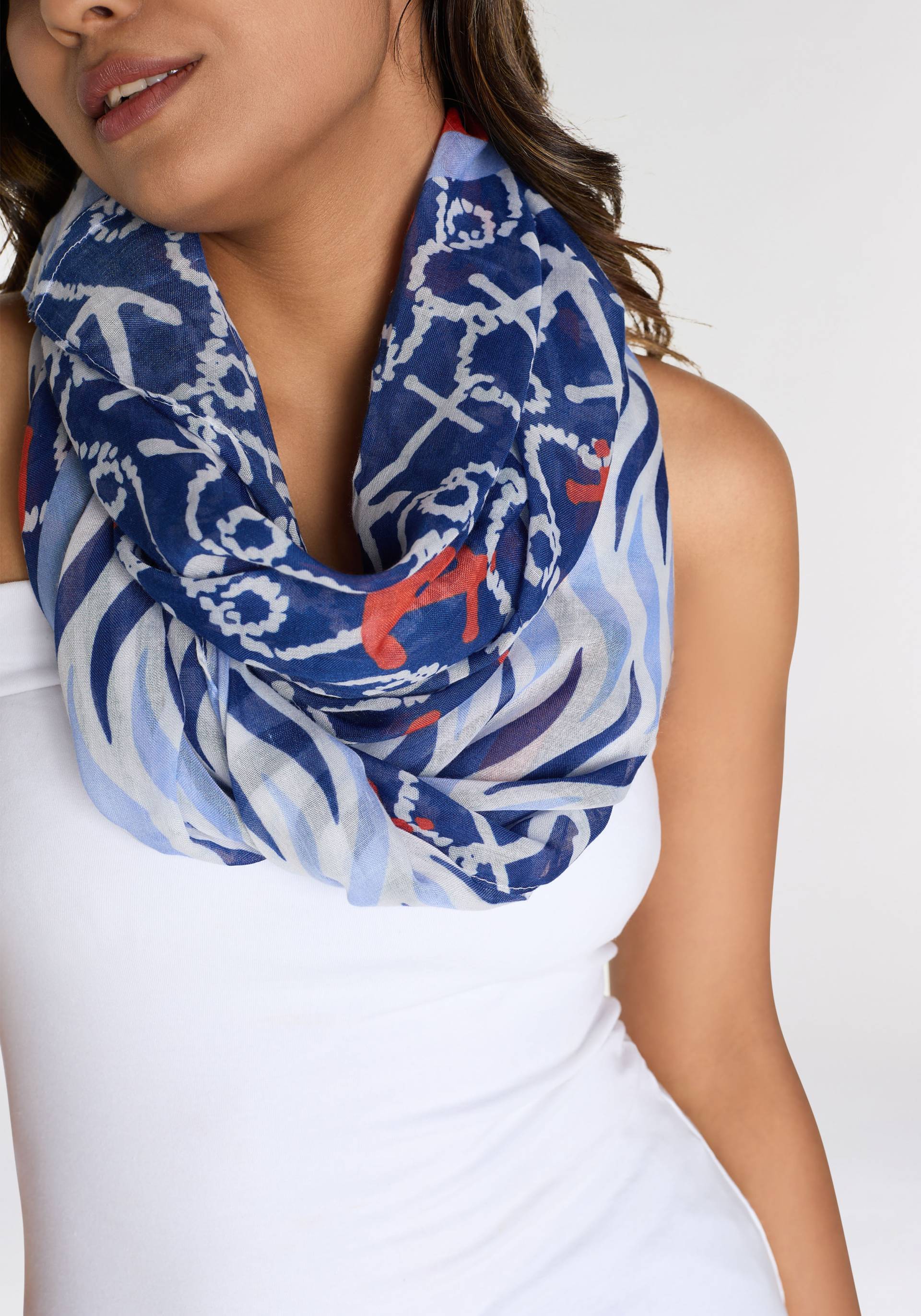Laura Scott Loop, Sommer Schal im maritimen Design Laura Scott Loop, Sommer Schal im maritimen Design von laura scott