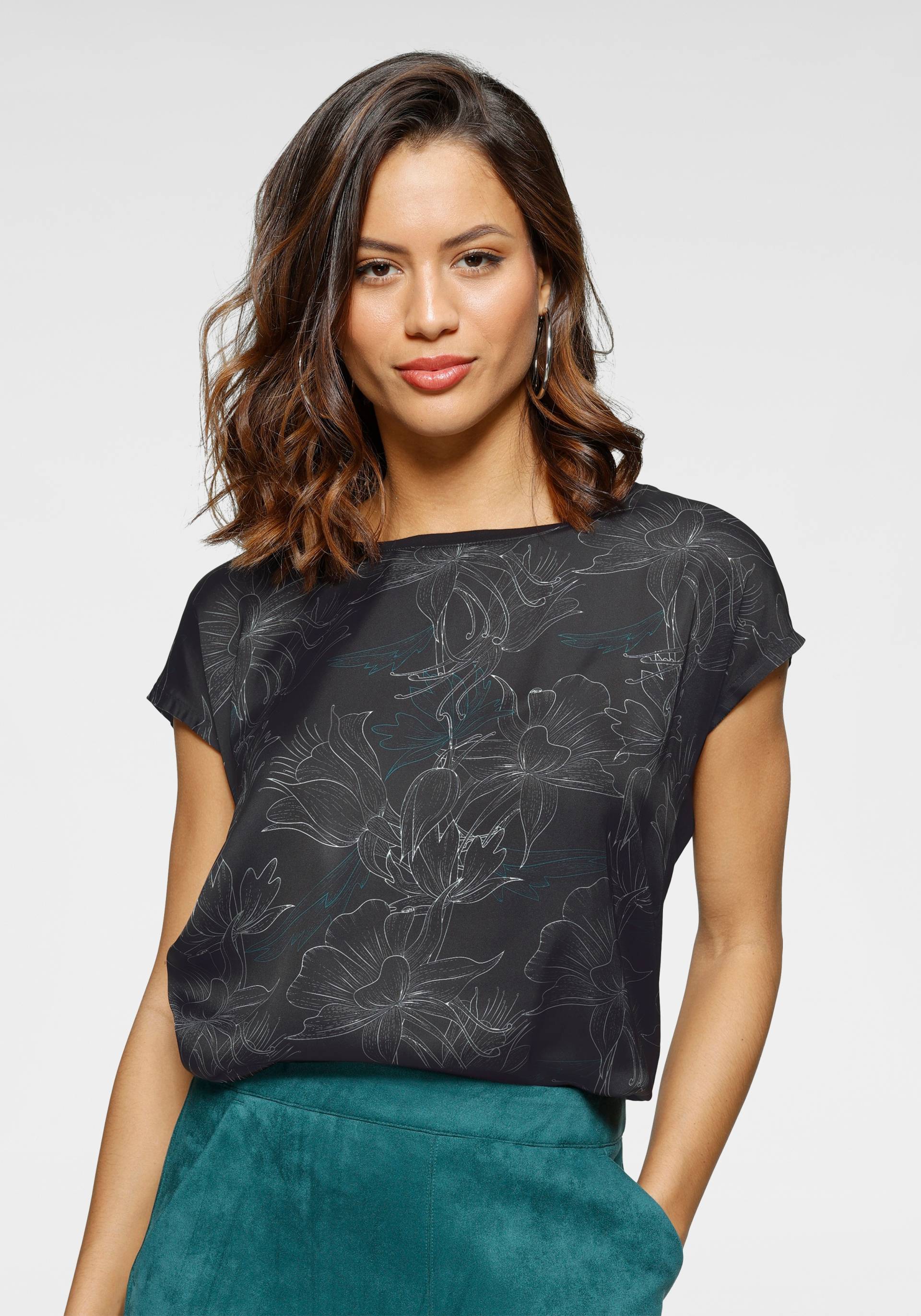 Laura Scott Shirtbluse, mit floralem Druck Laura Scott Shirtbluse, mit floralem Druck von laura scott